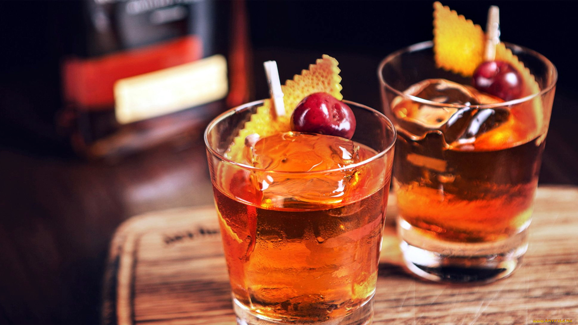 еда, напитки, , коктейль, лед, вишня, коктейль