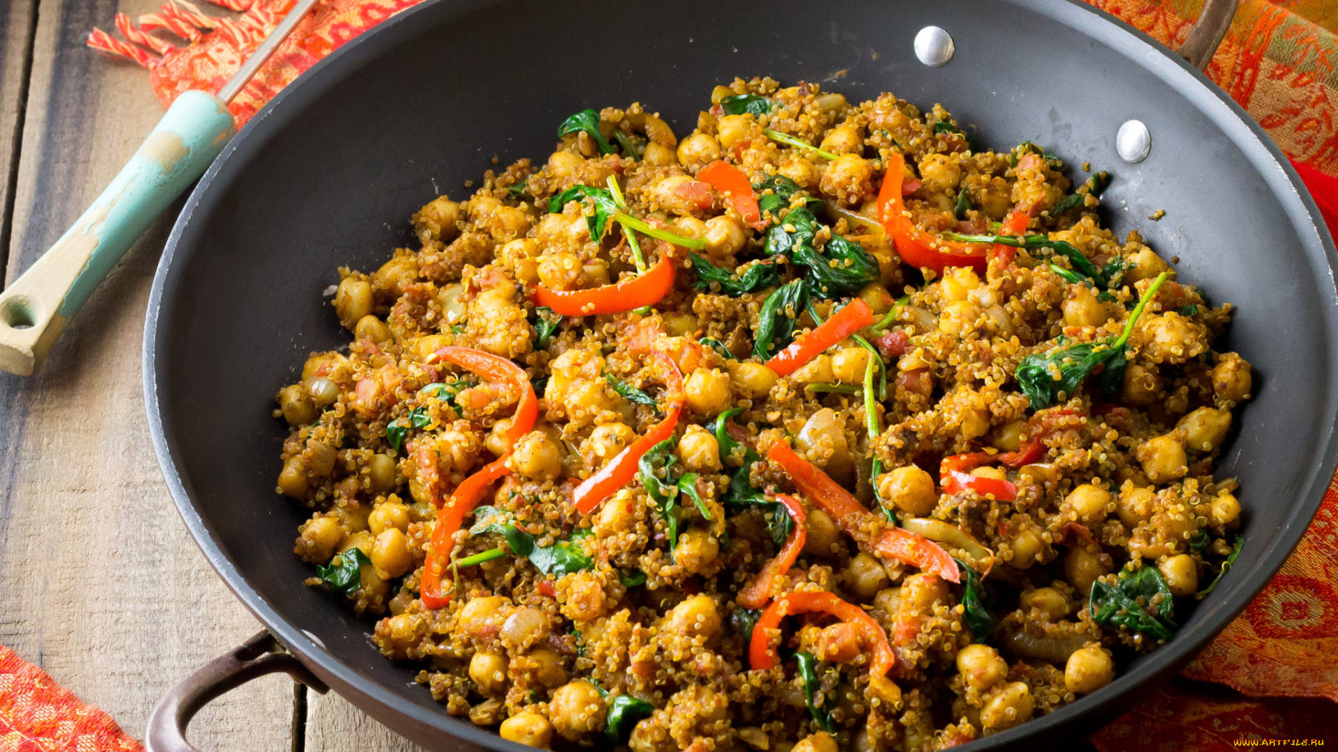 еда, вторые, блюда, нут, кухня, индийская