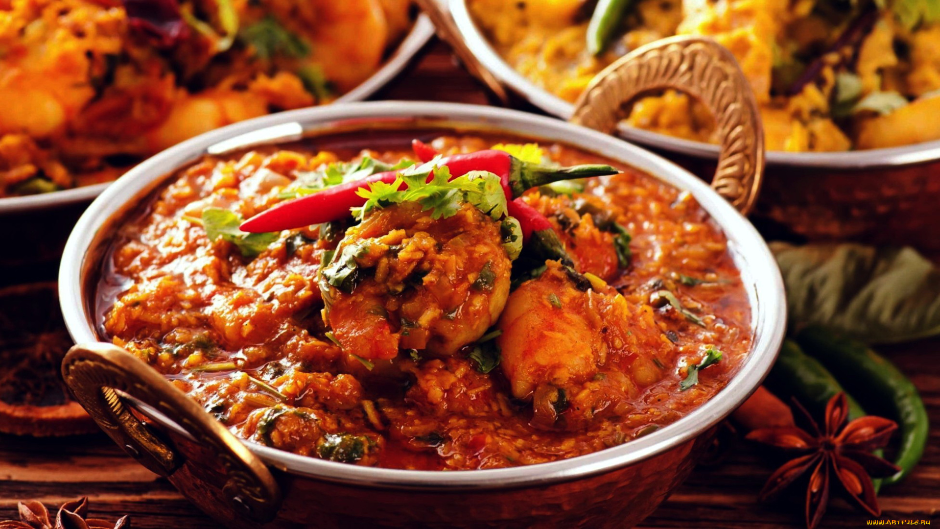 еда, вторые, блюда, перец, индийская, рагу, кухня