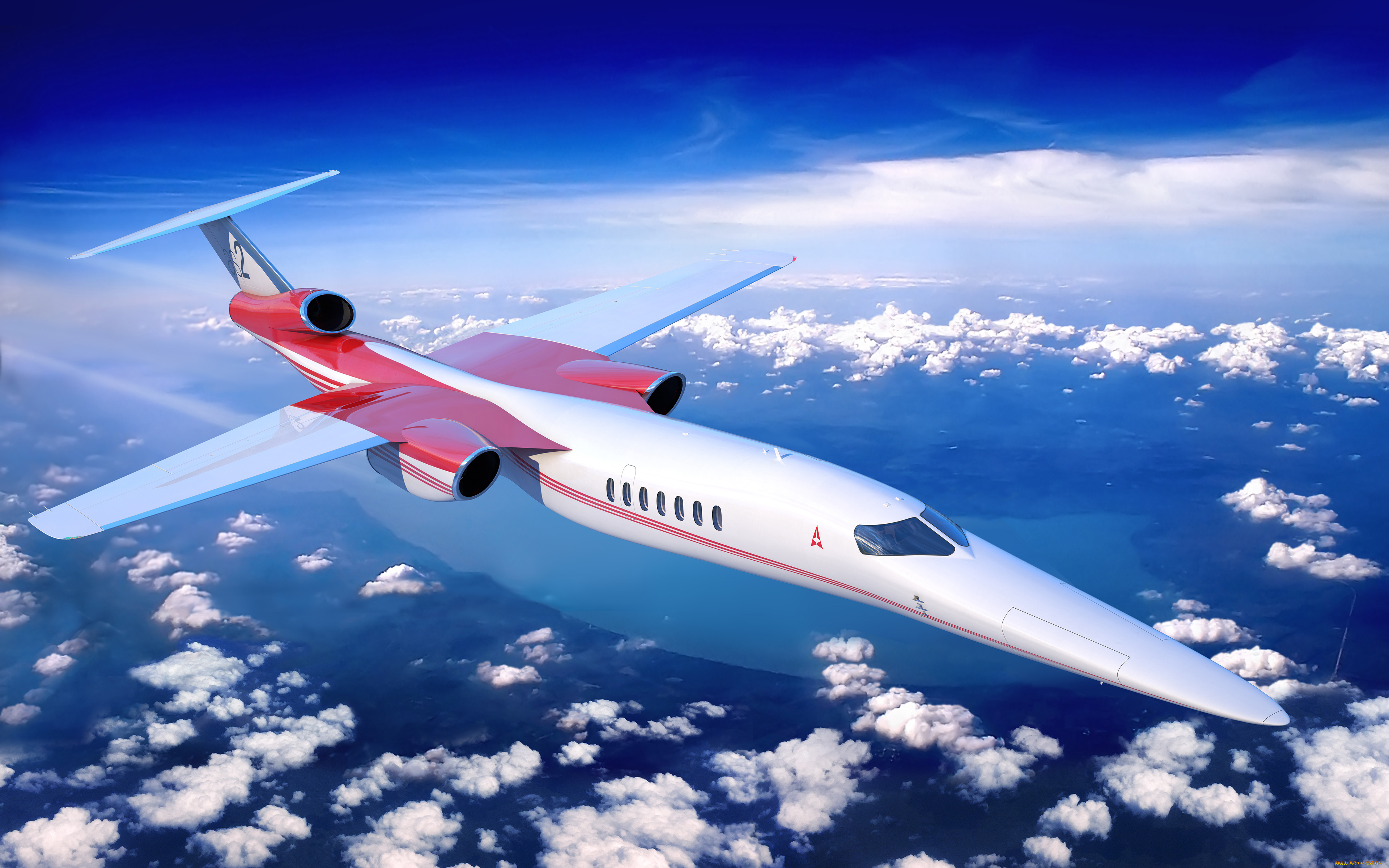 aerion, as2, авиация, экспериментальные, самолёты, бизнес, джет, самолет, 4k, aerion, as2, business, jet, небо, passenger, plane