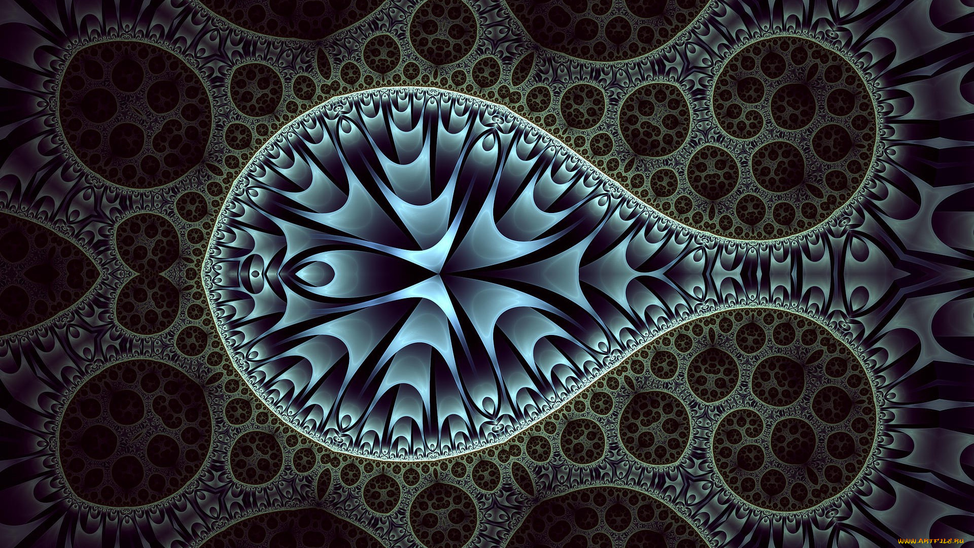 3д, графика, фракталы, , fractal, узор, фон, цвет