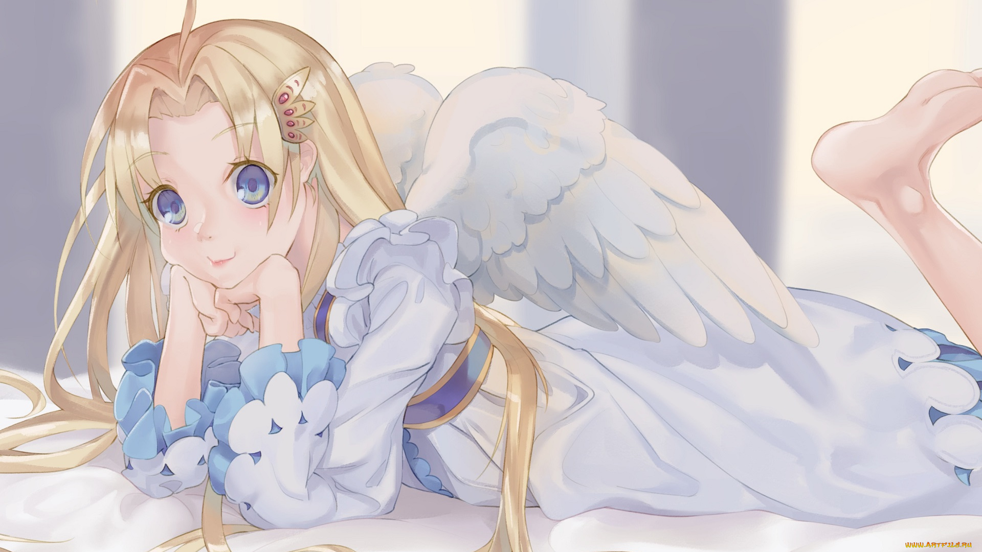 аниме, ангелы, , демоны, девушка