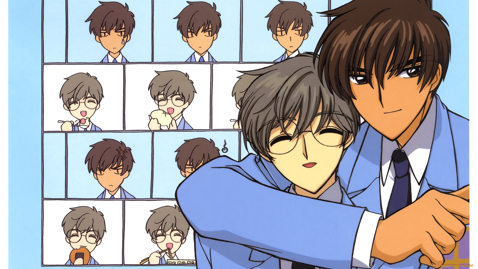 аниме, card, captor, sakura, парни