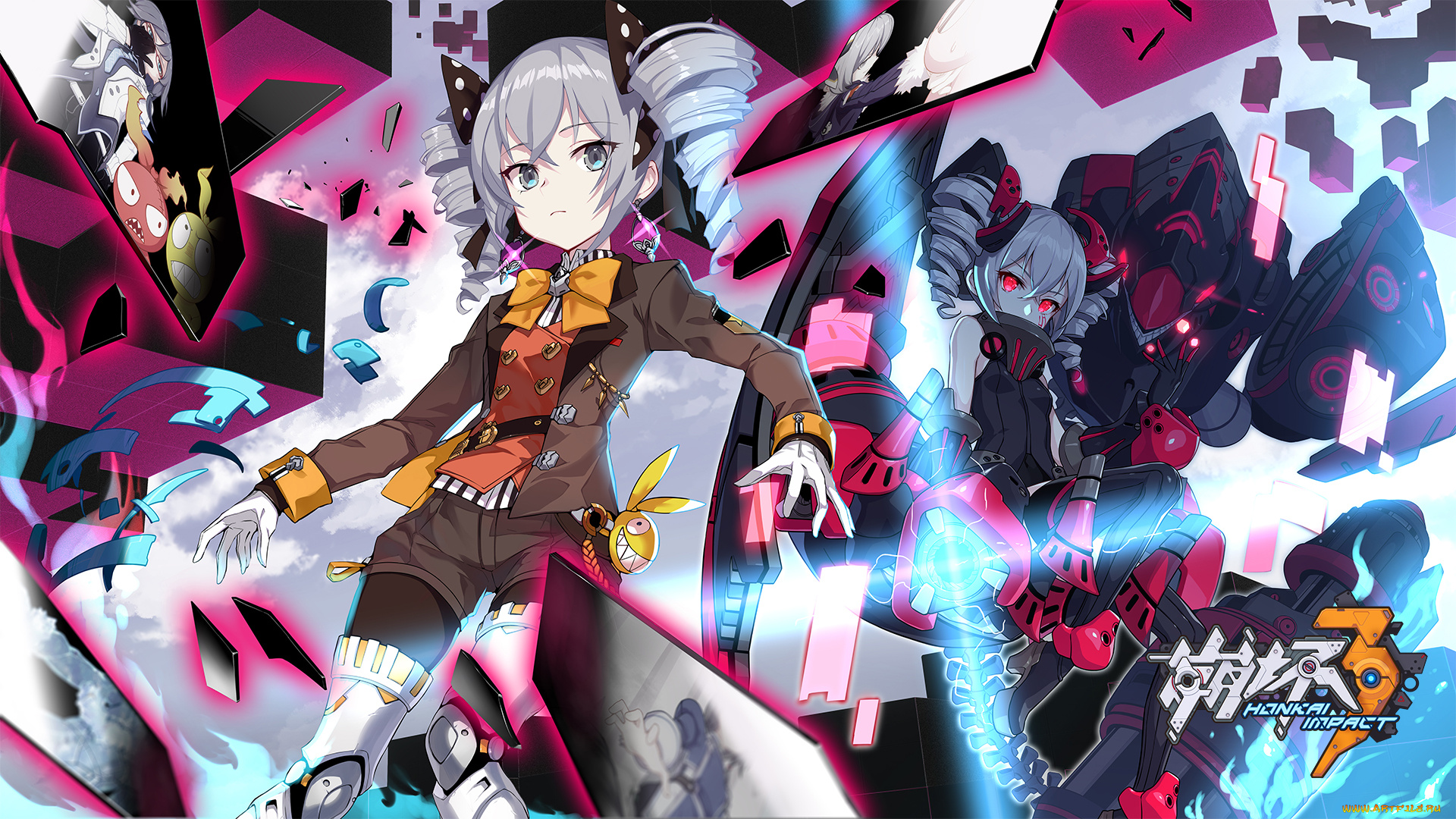аниме, honkai, impact, 3rd, honkai, impact, 3rd
