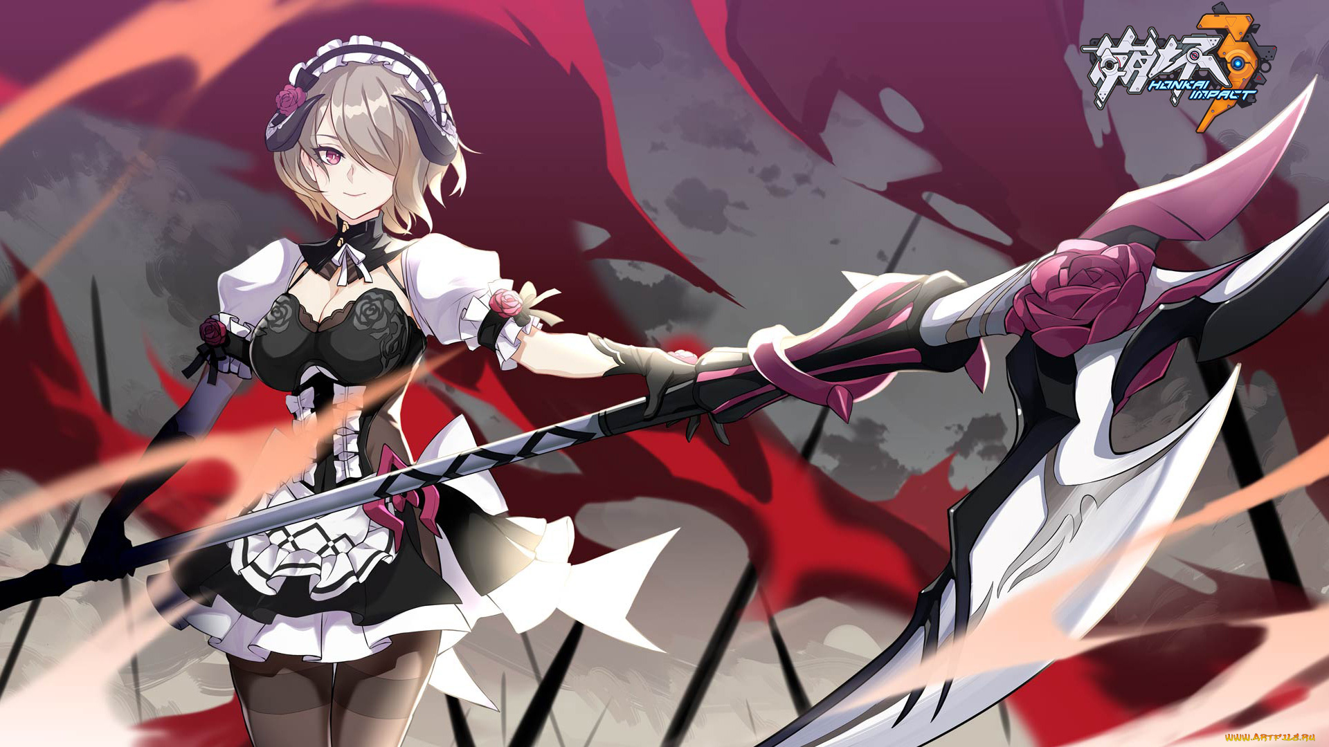 аниме, honkai, impact, 3rd, honkai, impact, 3rd