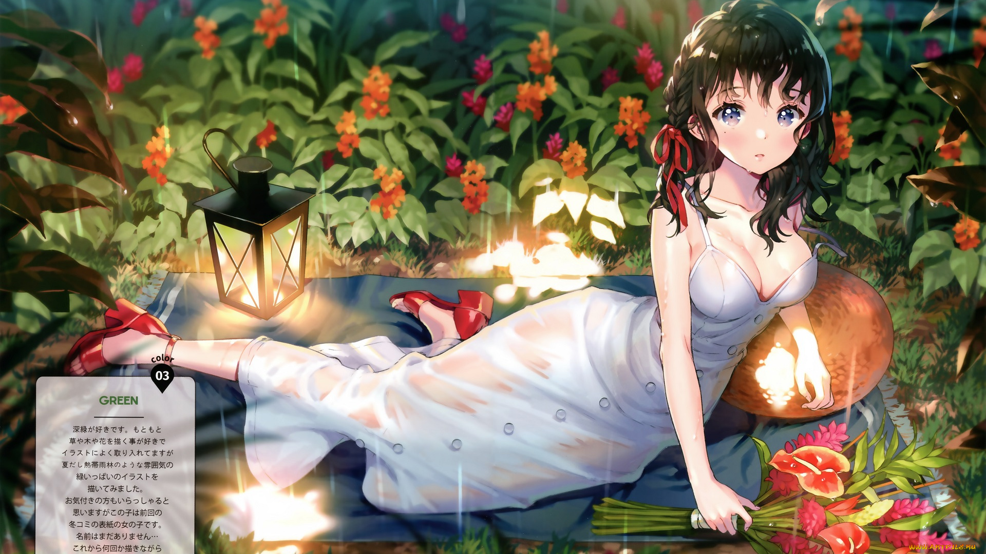 аниме, unknown, , другое, , девушка