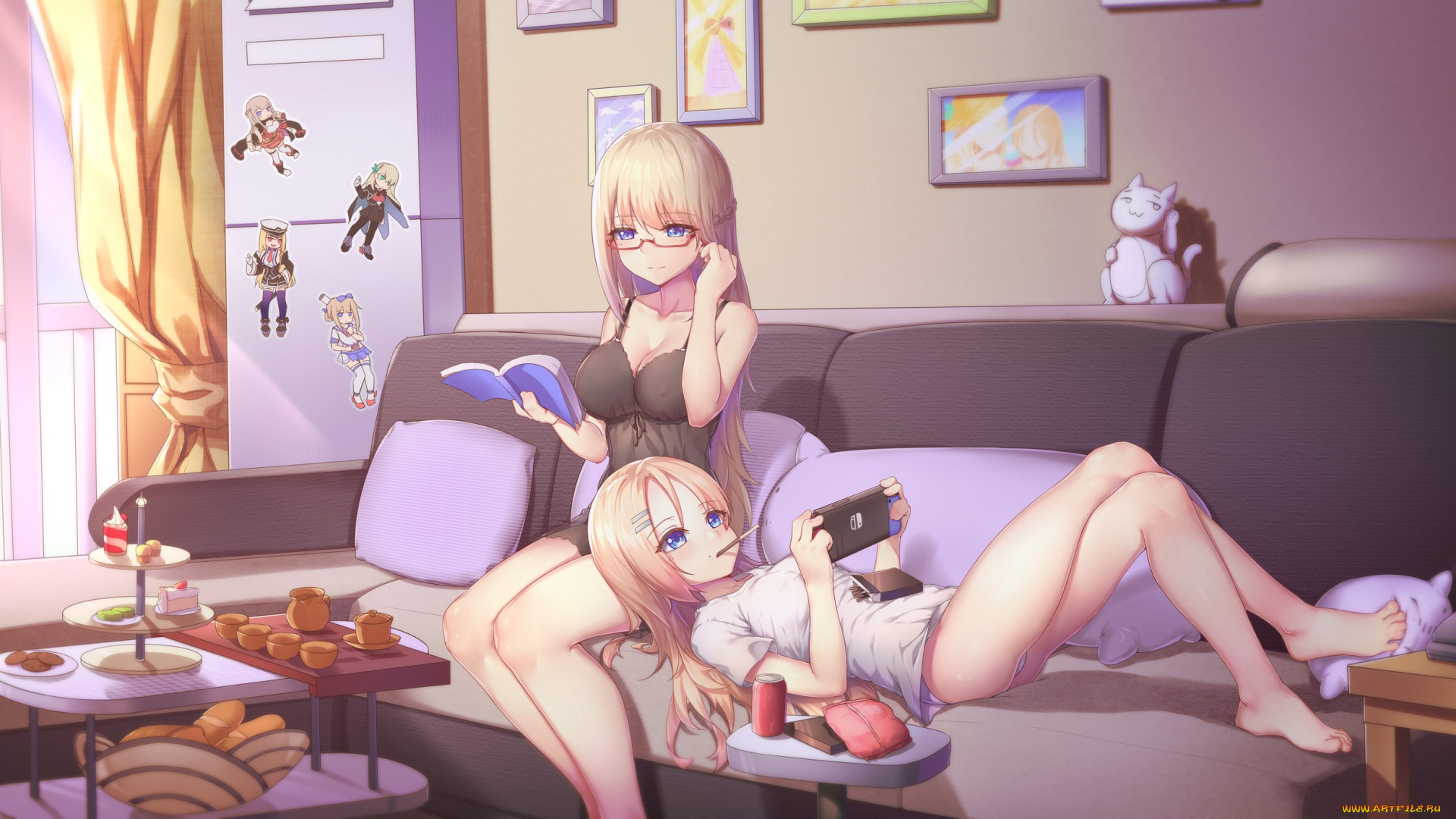 аниме, unknown, , другое, , девушки