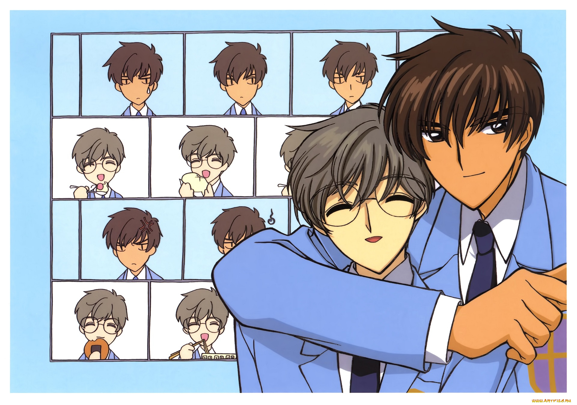 аниме, card, captor, sakura, парни