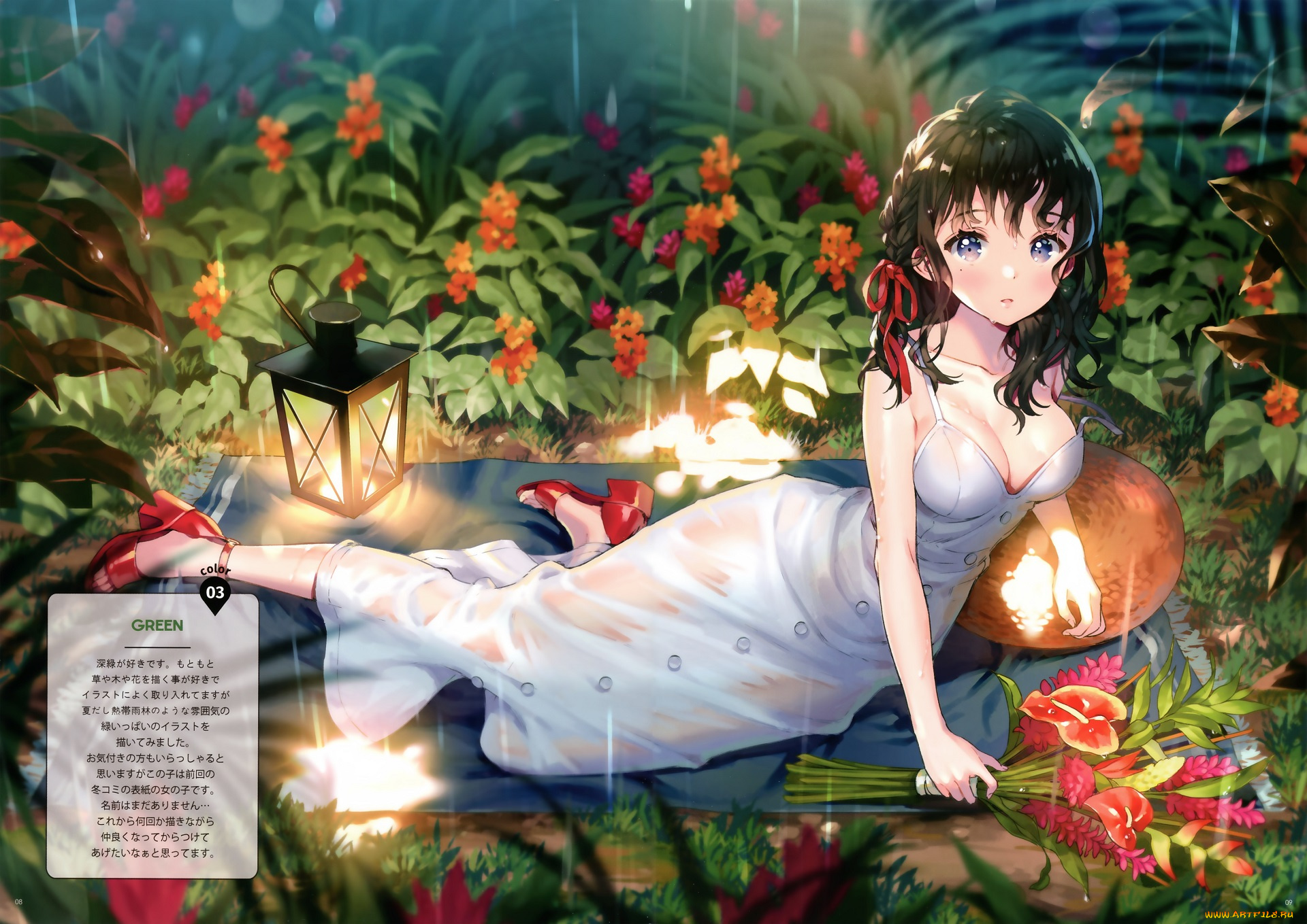 аниме, unknown, , другое, , девушка