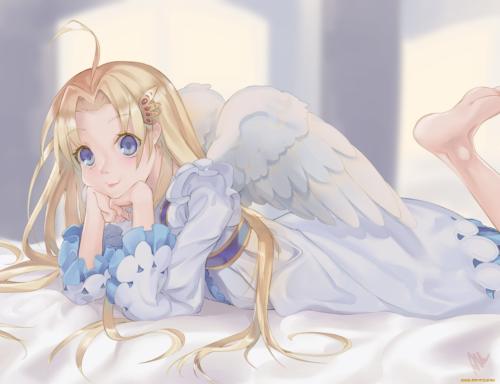 аниме, ангелы, , демоны, девушка