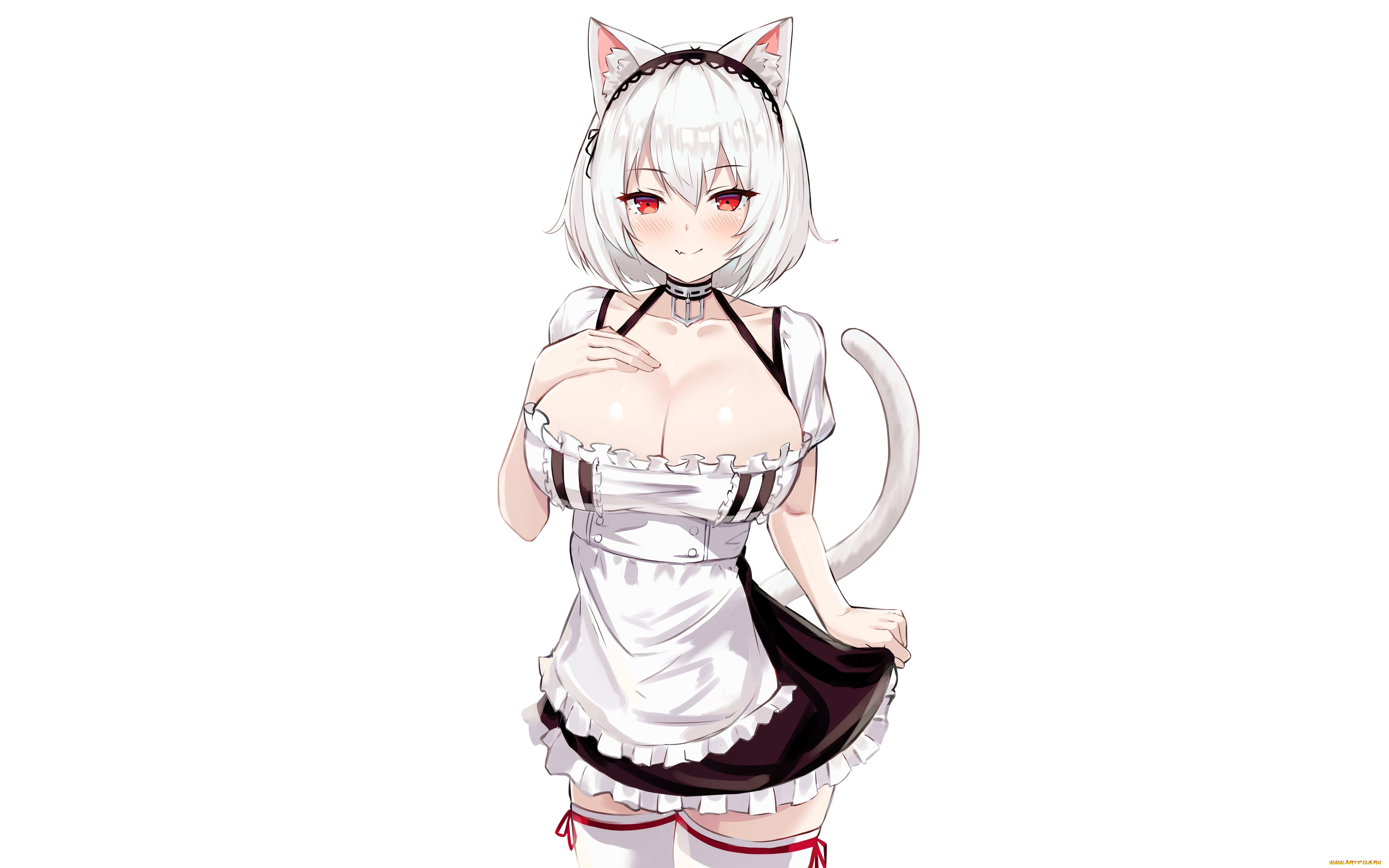 аниме, azur, lane, фон, взгляд, девушка