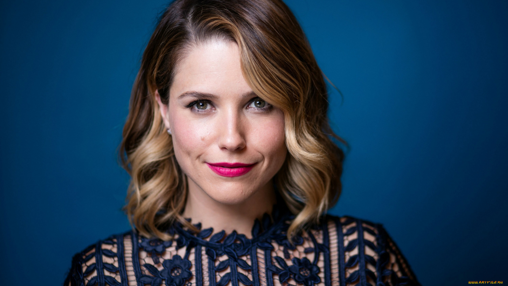 девушки, sophia, bush, портрет