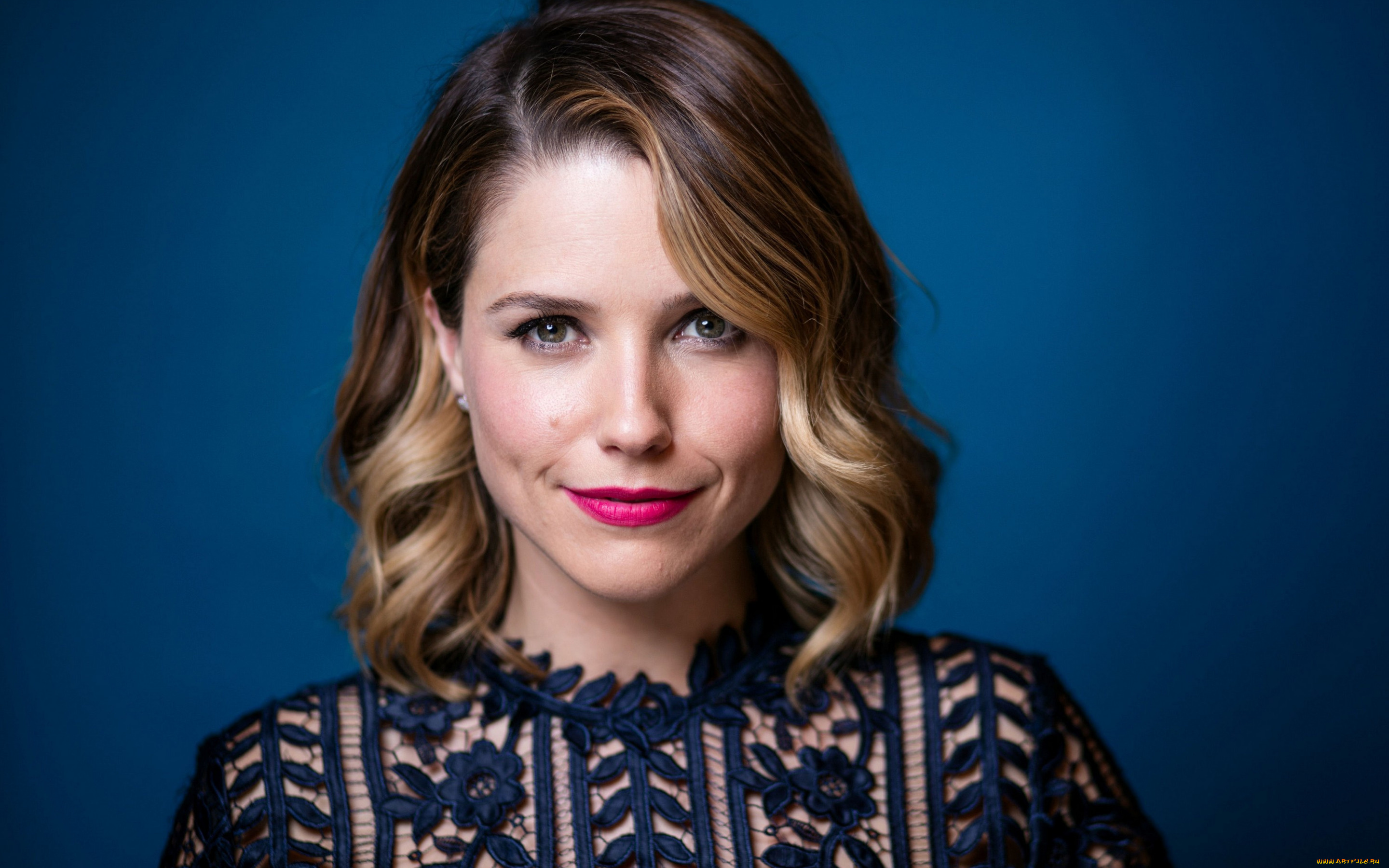 девушки, sophia, bush, портрет