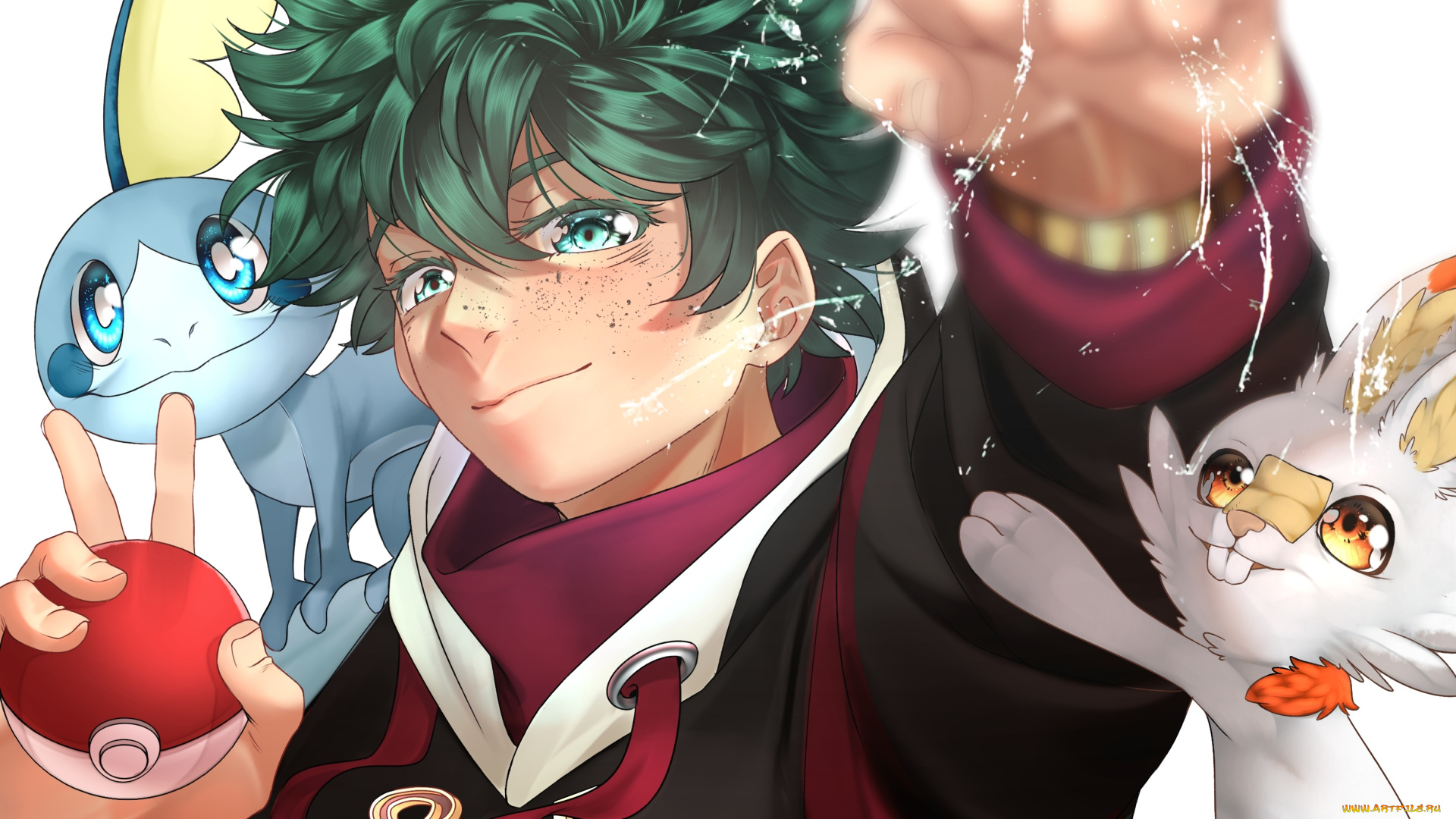 аниме, boku, no, hero, academia, моя, геройская, академия