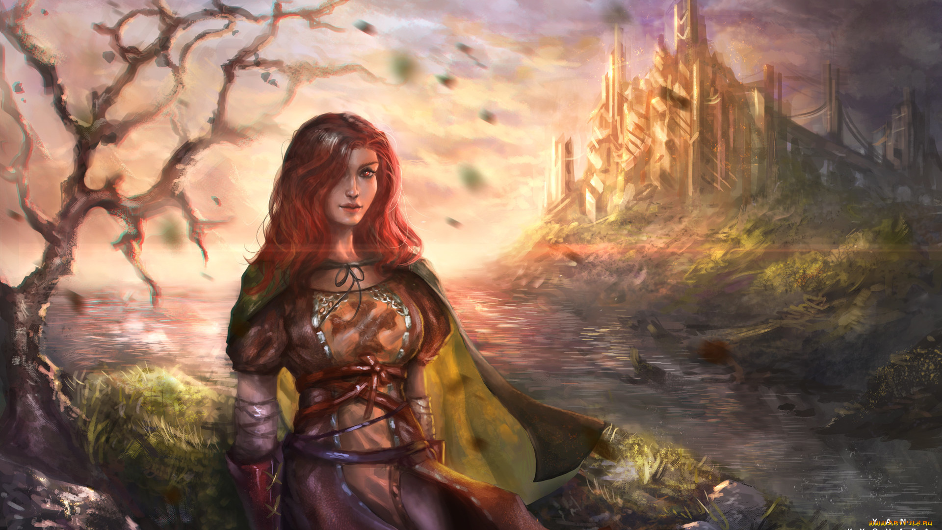 dark, souls, 2, видео, игры, dark, souls, ii, девушка