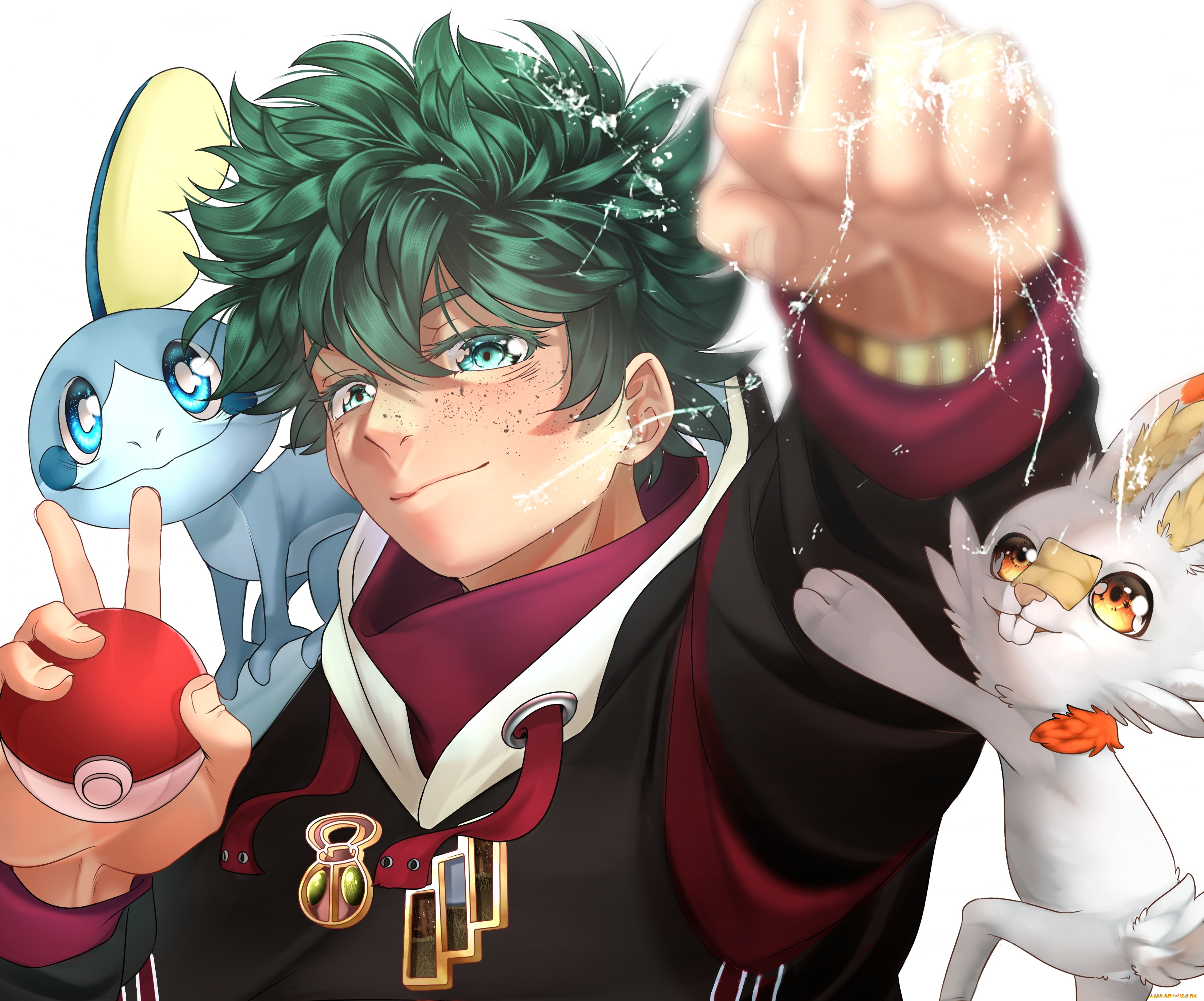 аниме, boku, no, hero, academia, моя, геройская, академия