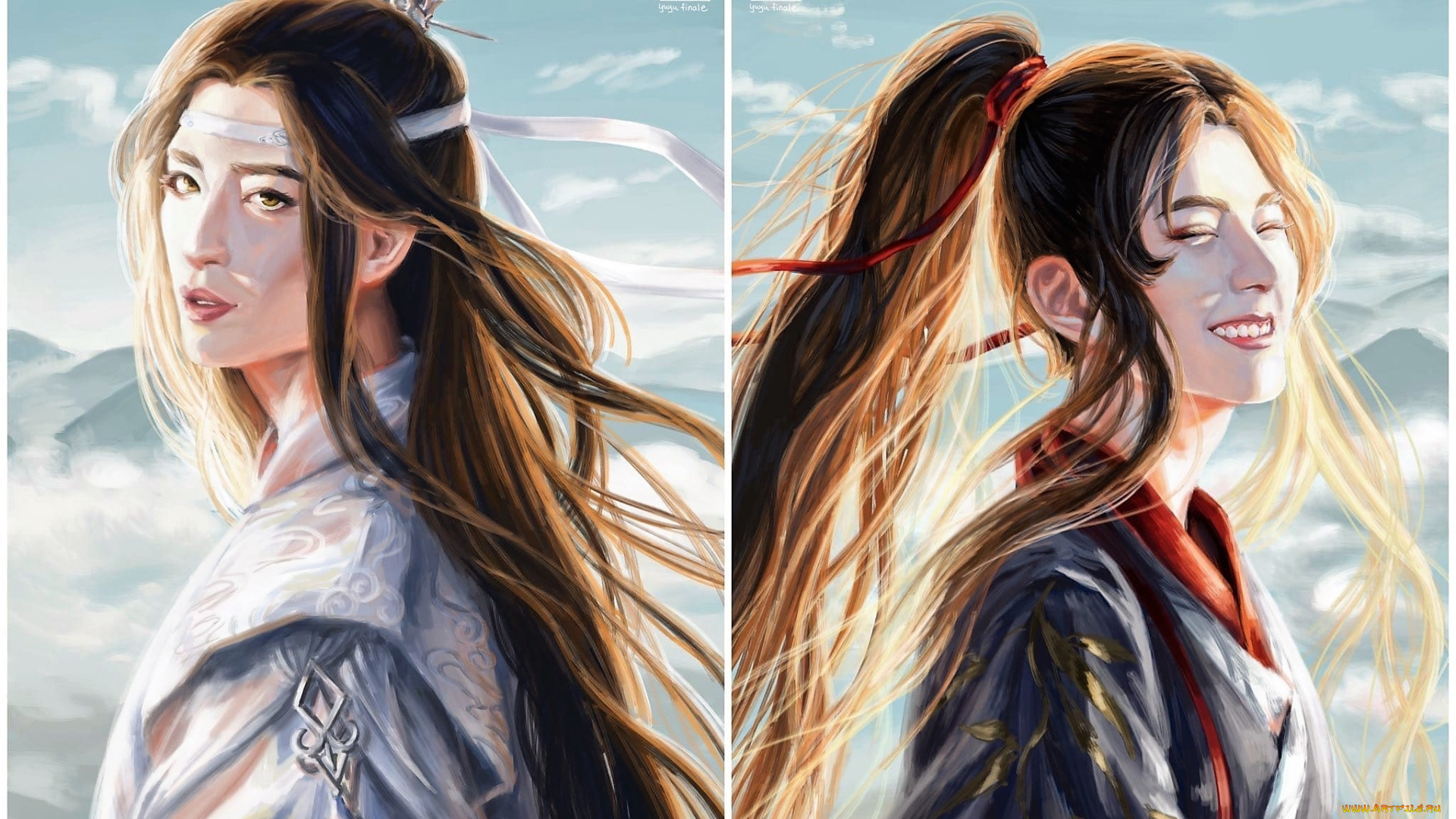 аниме, mo, dao, zu, shi, вэй, усянь, лань, ванцзы