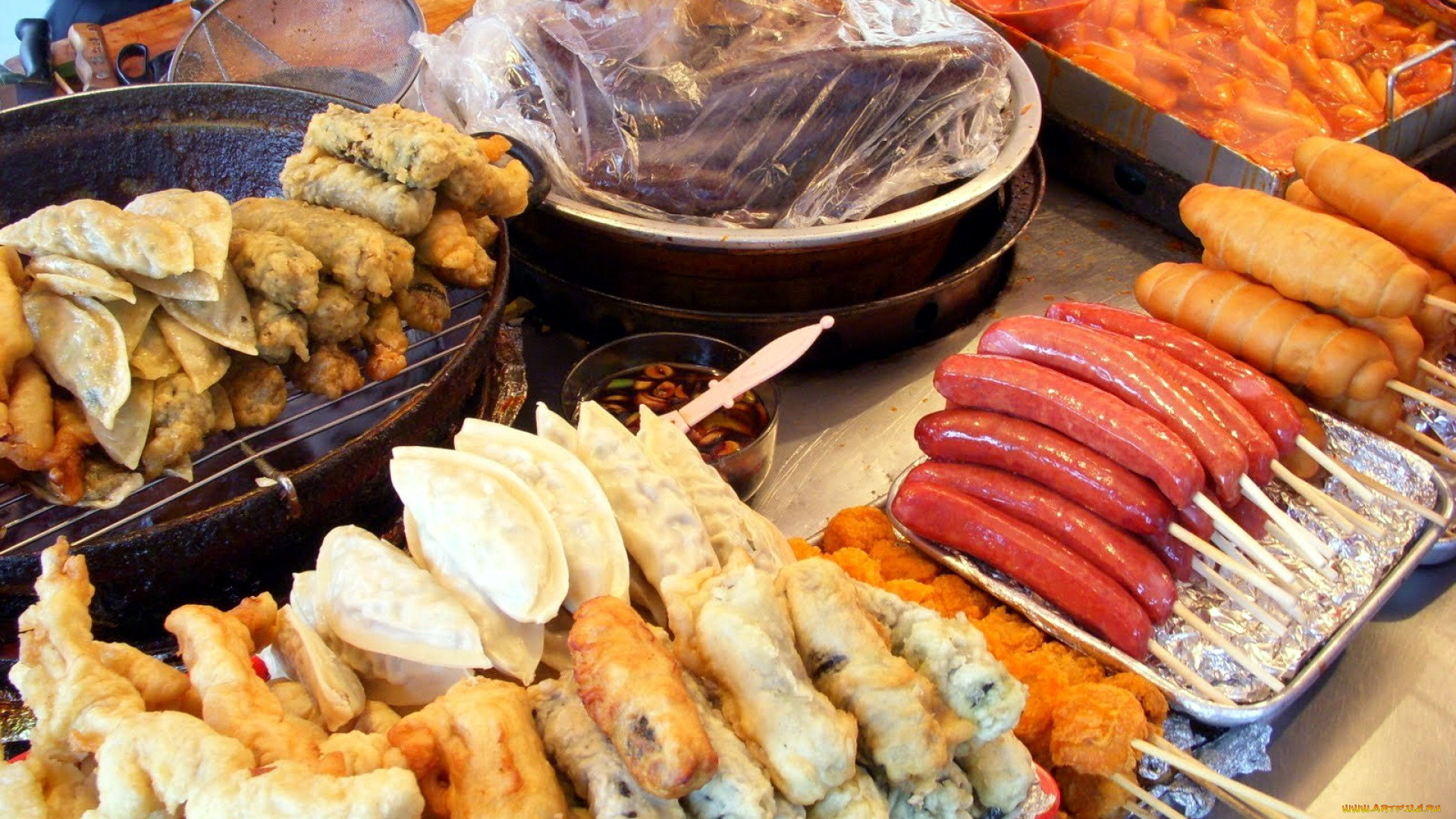 еда, разное, корейская, кухня