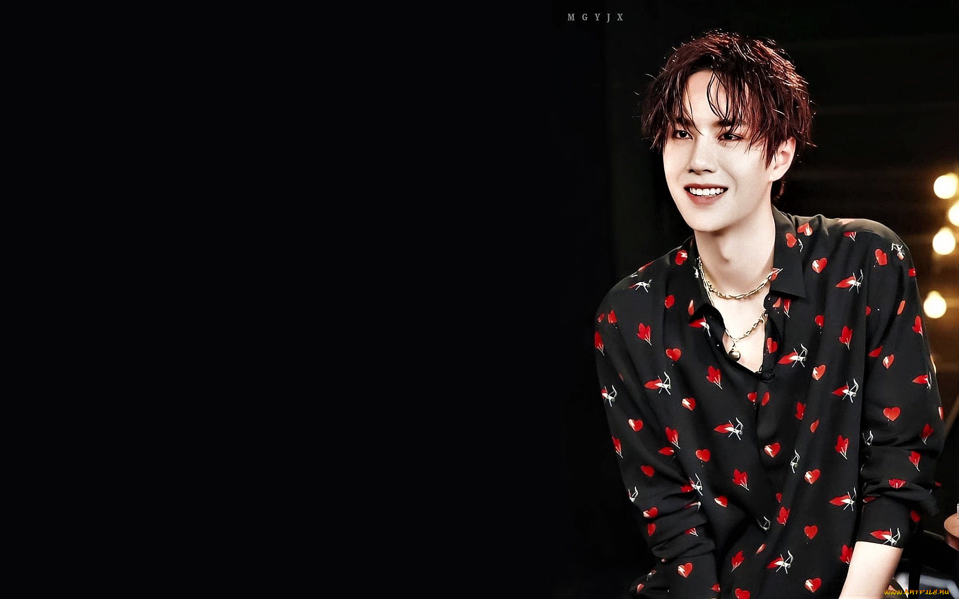 мужчины, wang, yi, bo, актер, певец, рубашка