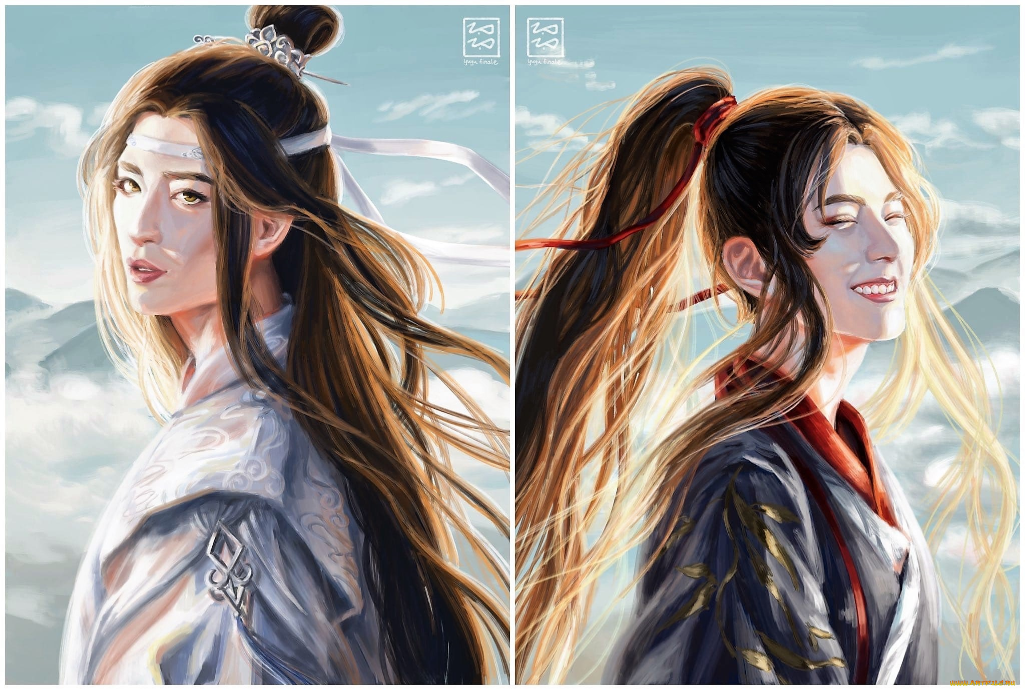 аниме, mo, dao, zu, shi, вэй, усянь, лань, ванцзы