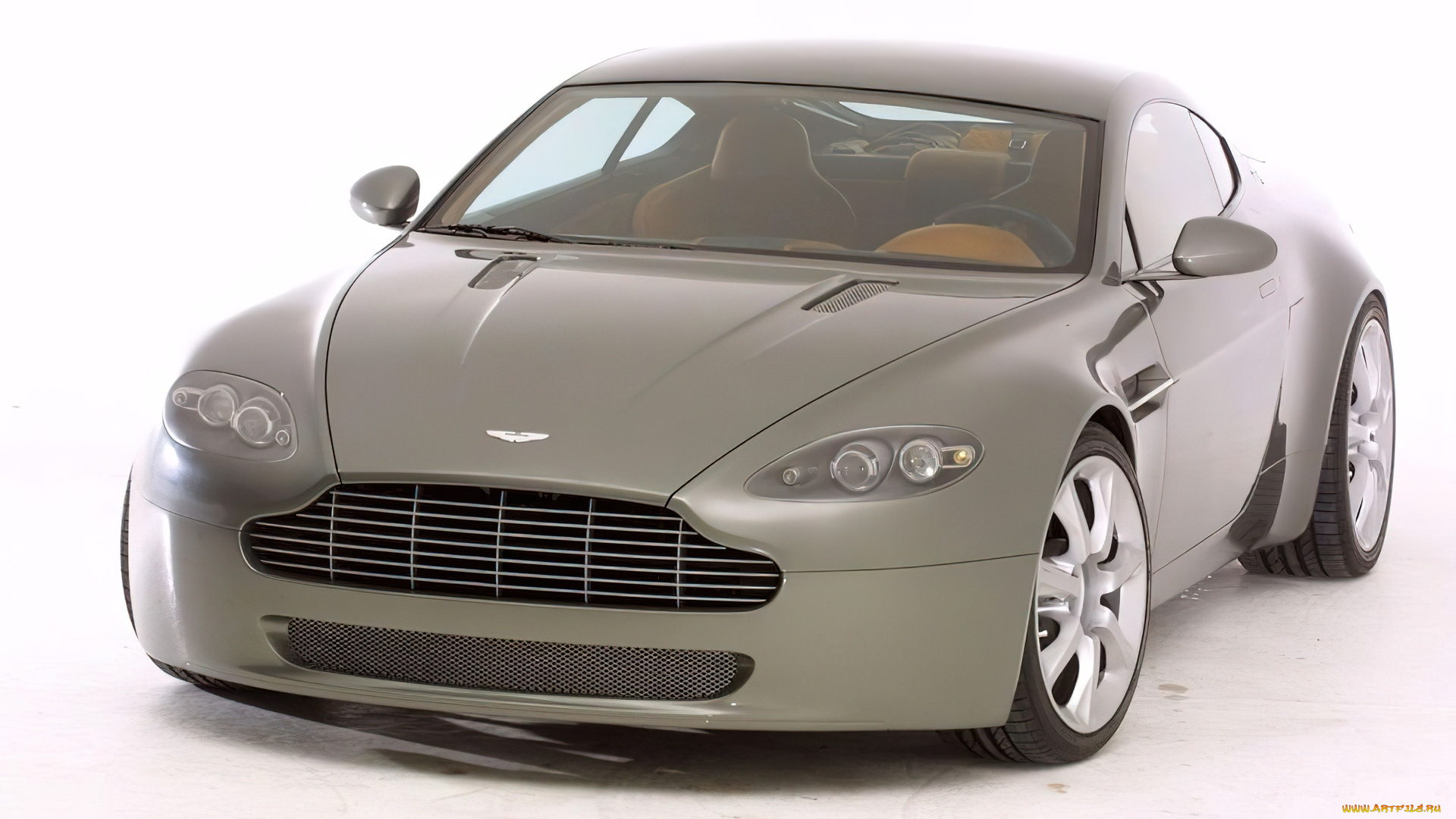 автомобили, aston, martin, серебристый