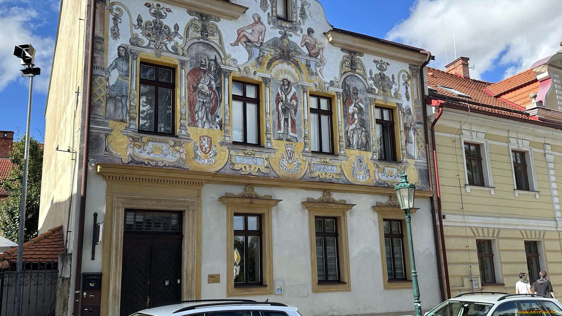 кутна, гора, чехия, города, -, здания, , дома, кутна, гора