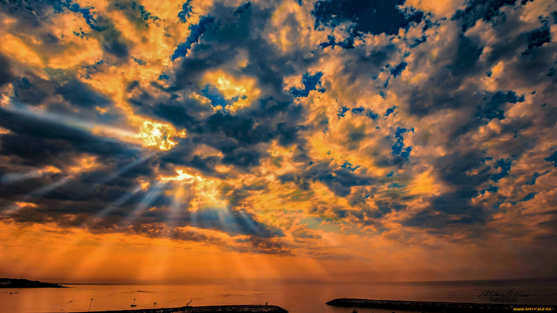 природа, восходы, закаты, закат, рассвет