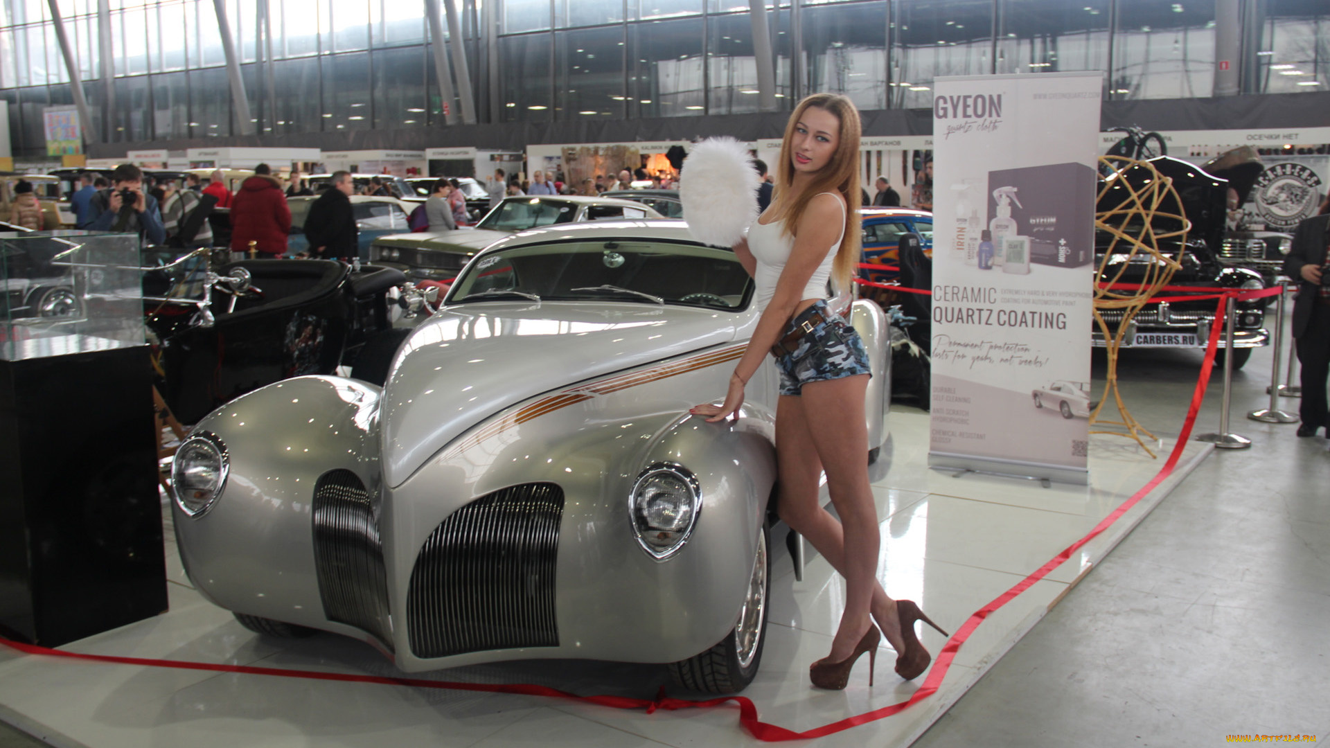 автомобили, -авто, с, девушками, красивая, девушка