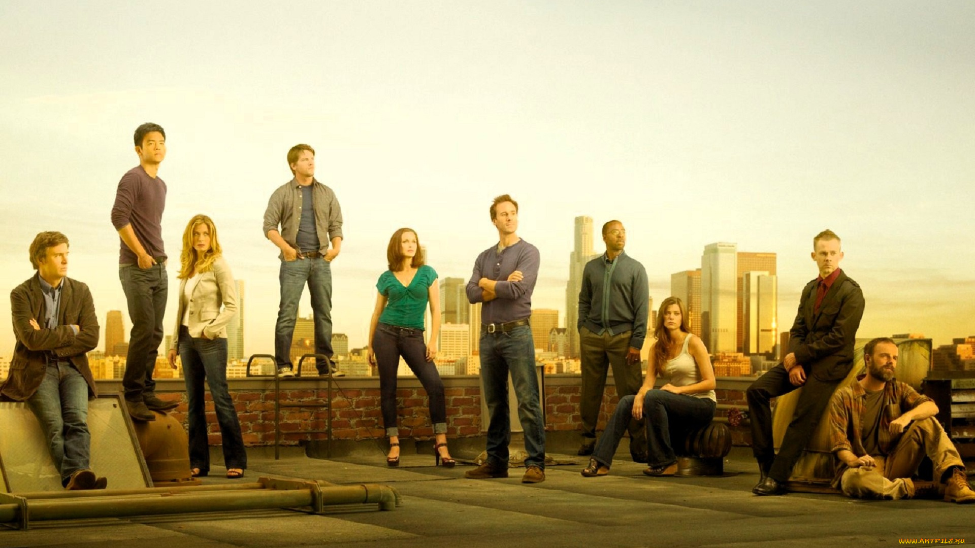 кино, фильмы, flash, forward, люди, крыша, город