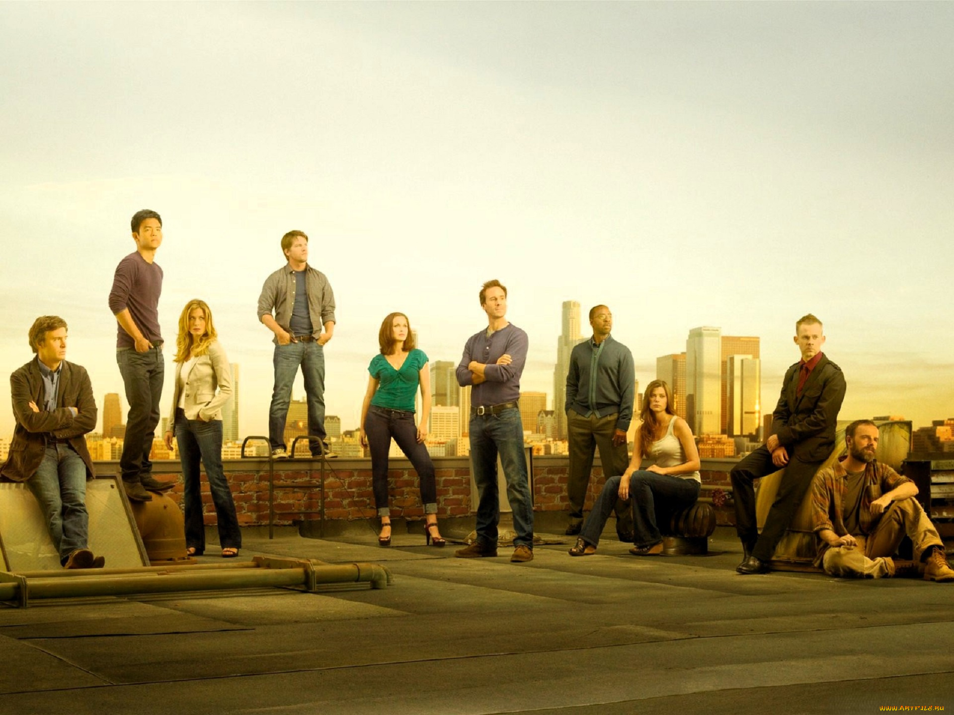 кино, фильмы, flash, forward, люди, крыша, город