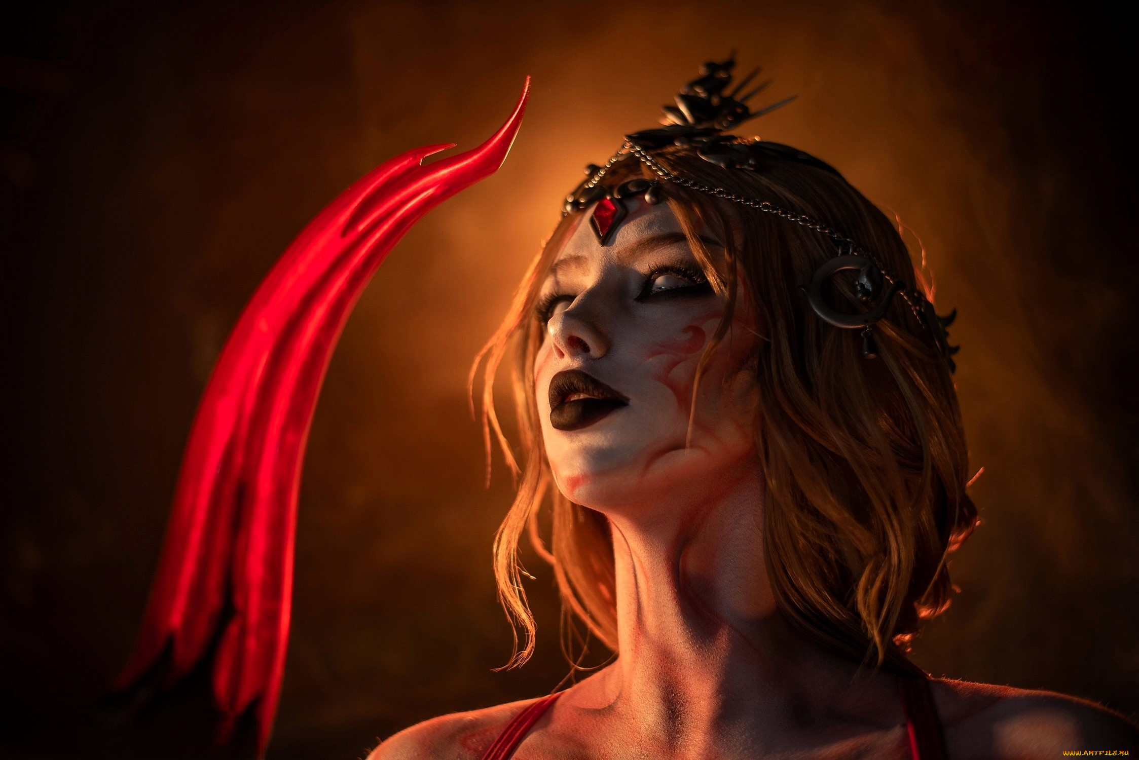 девушки, мария, давыдова, , lady, melamory, образ, косплей, лицо, оружие