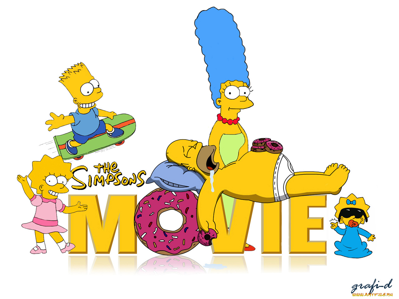 мультфильмы, the, simpsons