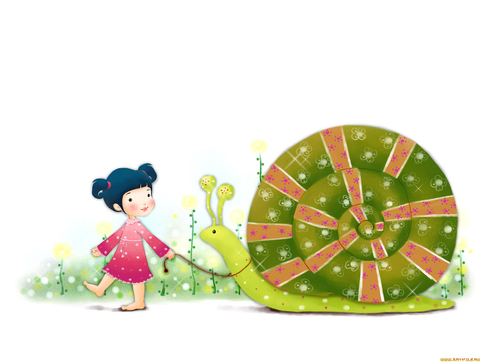 рисованные, дети