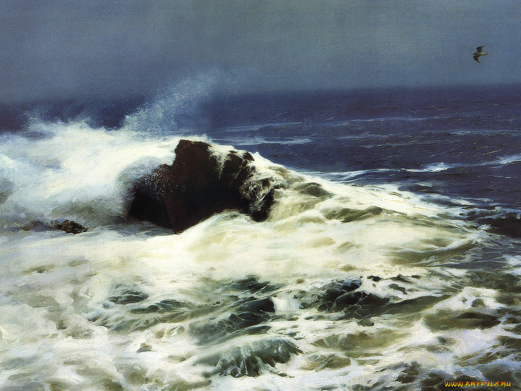 рисованные, природа