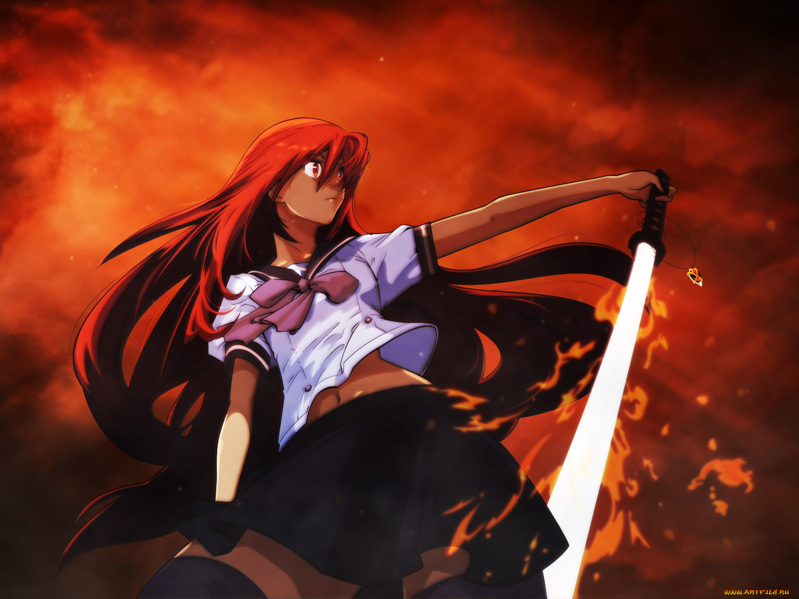 аниме, shakugan, no, shana