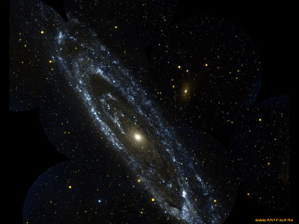 космос, галактики, туманности