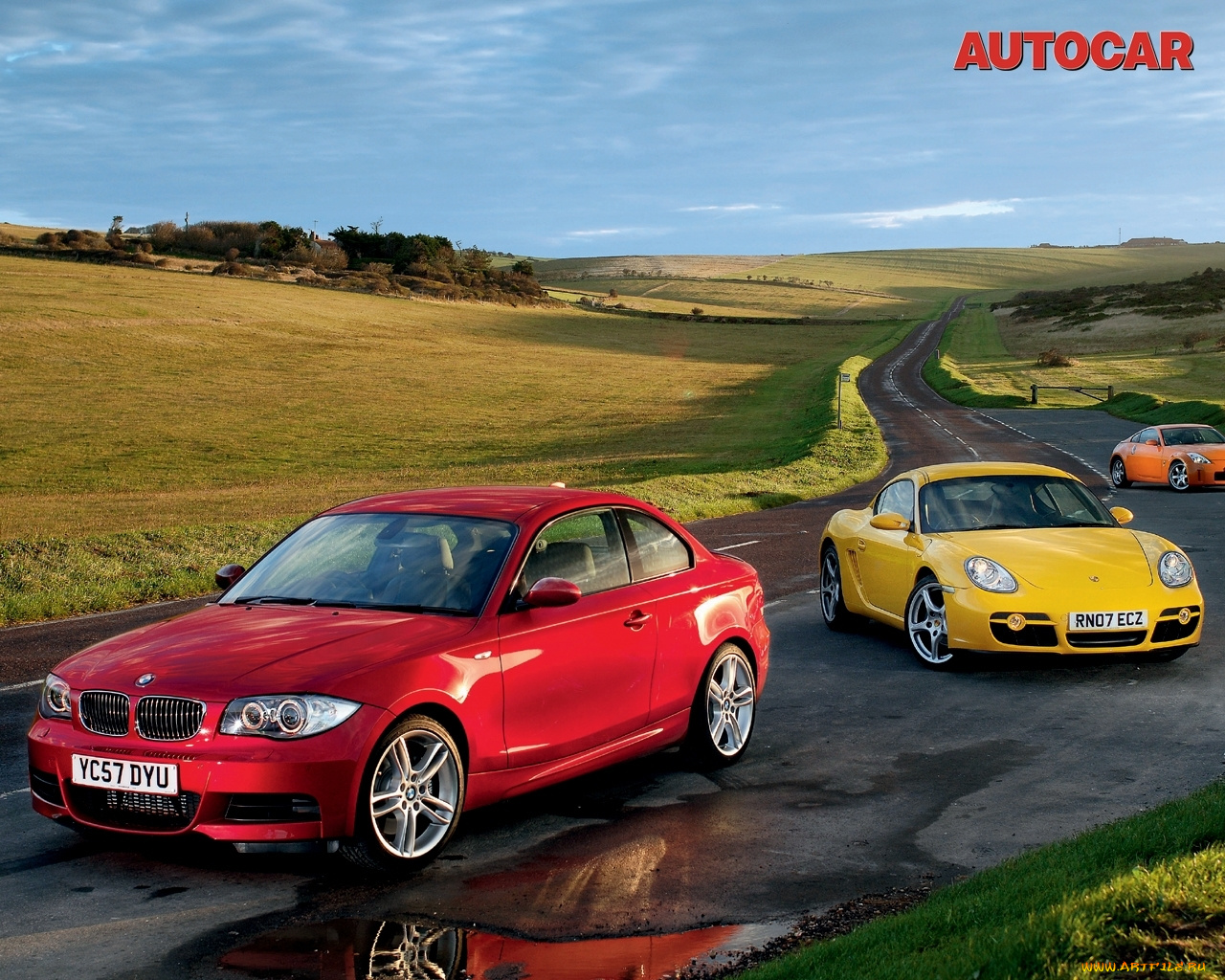 автомобили, разные, вместе