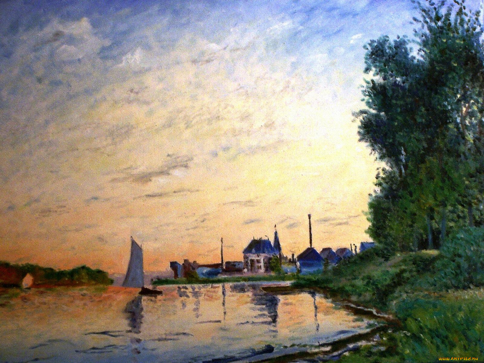 claude, monet, рисованные