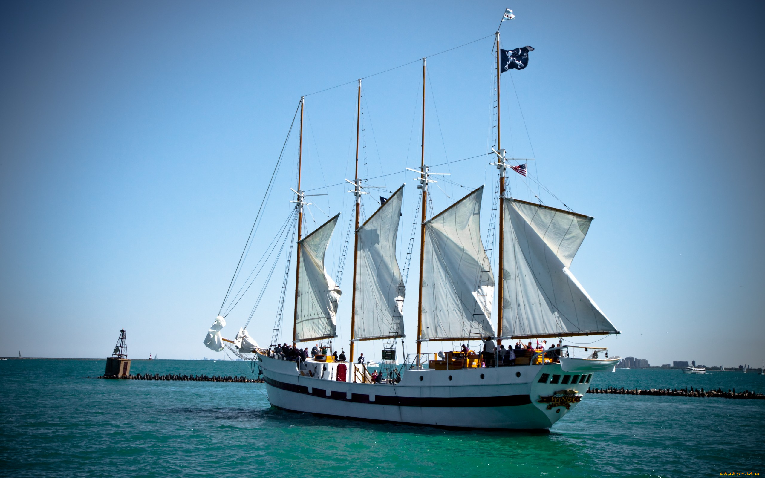 корабли, парусники