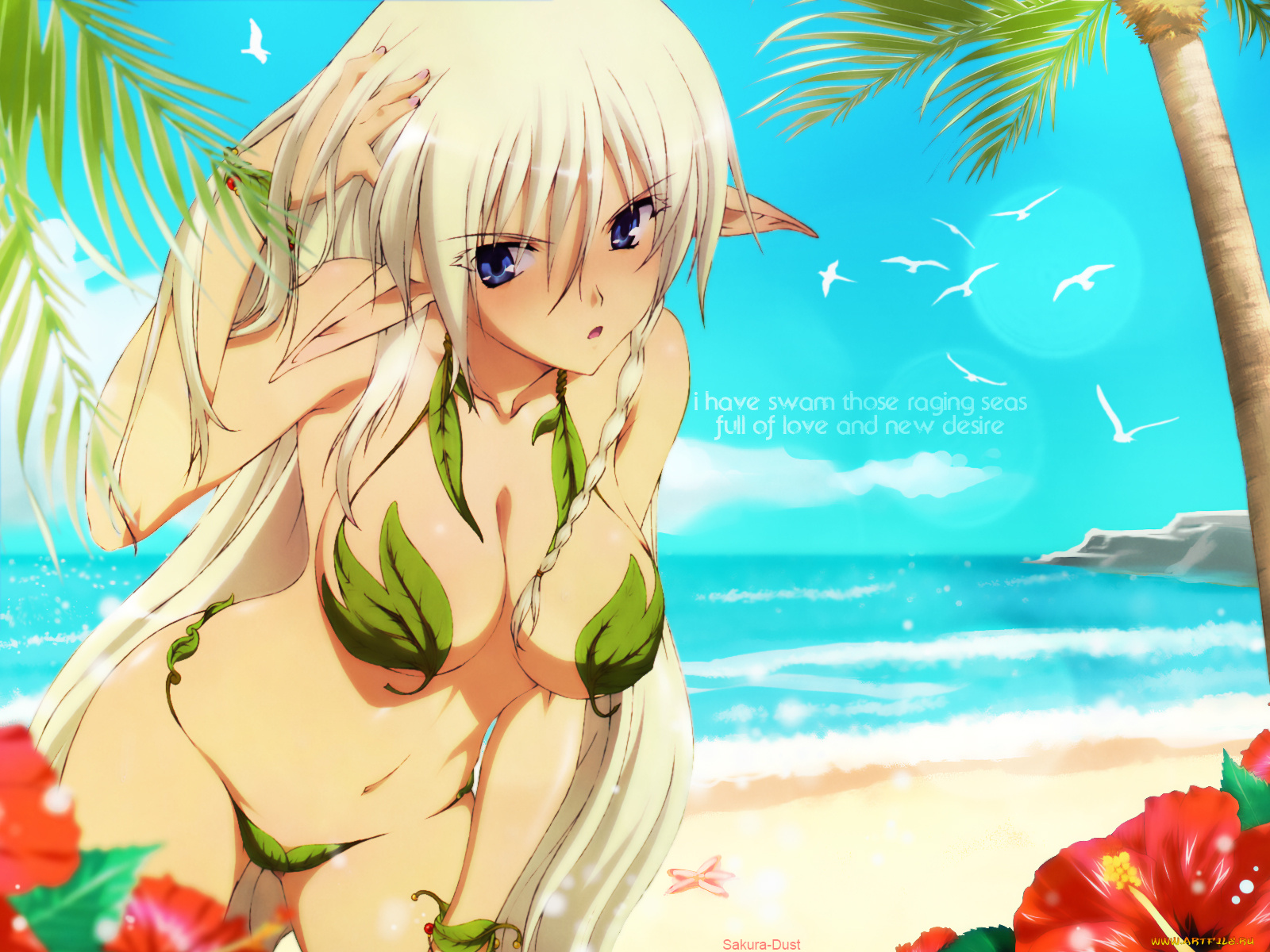 аниме, queen`s, blade