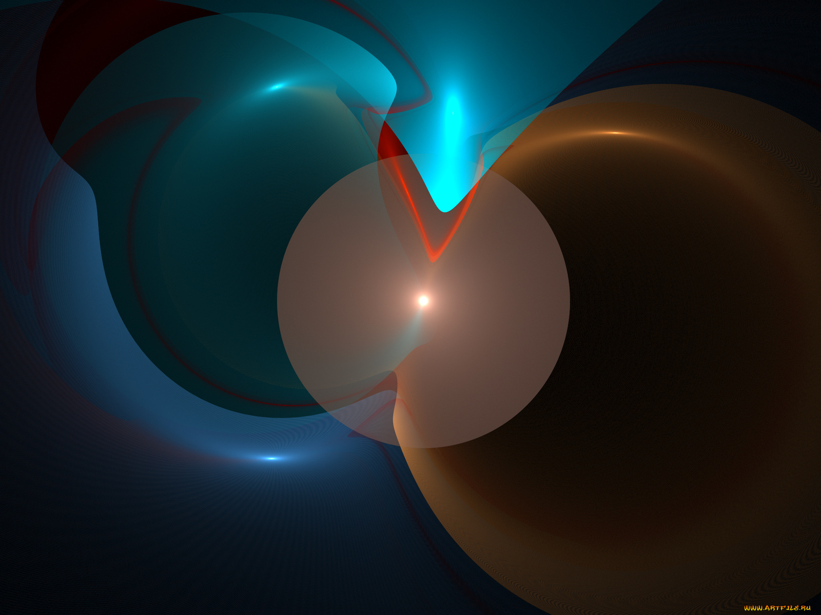 3д, графика, fractal, фракталы, узор, цвета