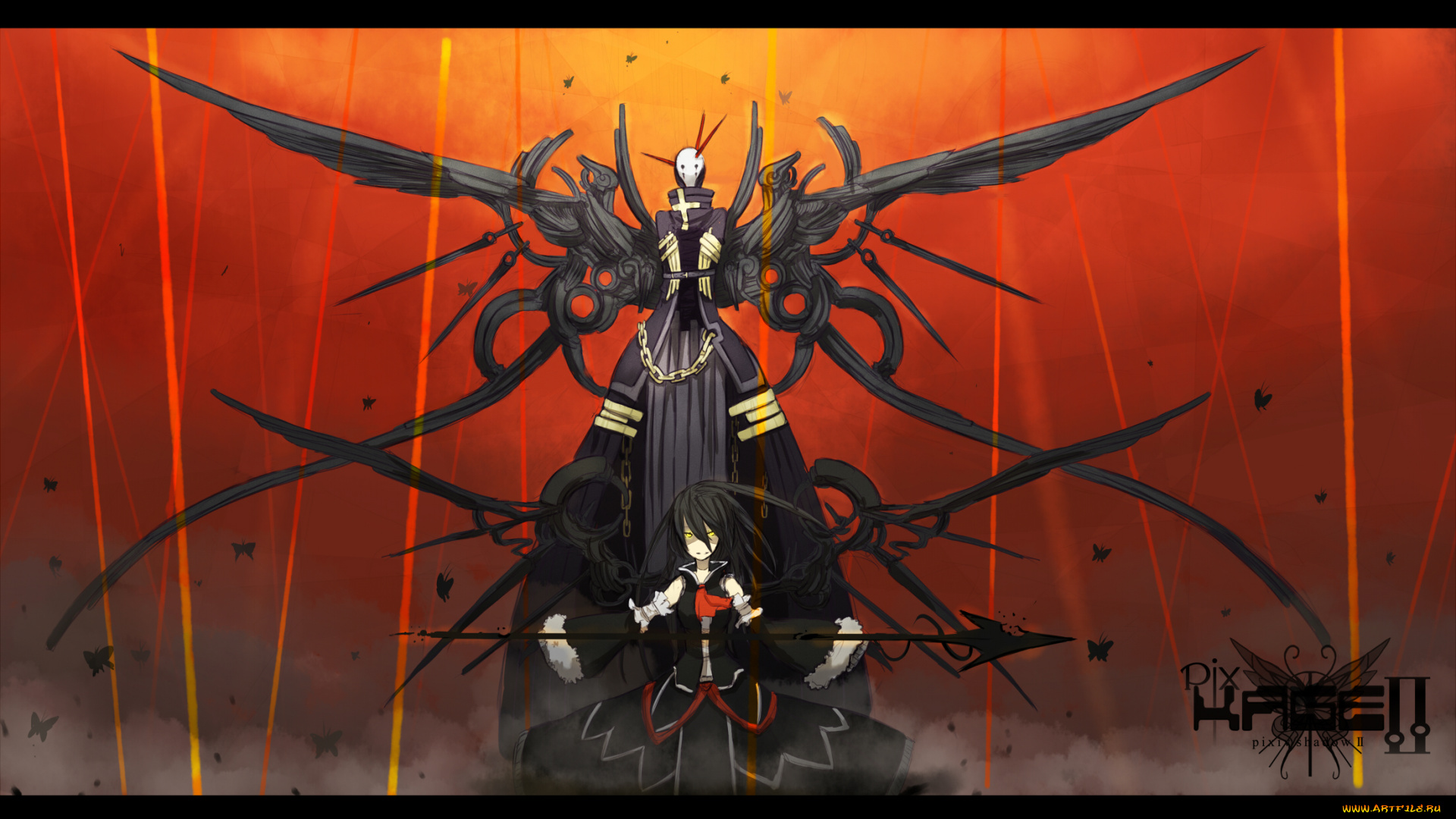 by, shirogane, usagi, аниме, pixiv, fantasia, shadow, original