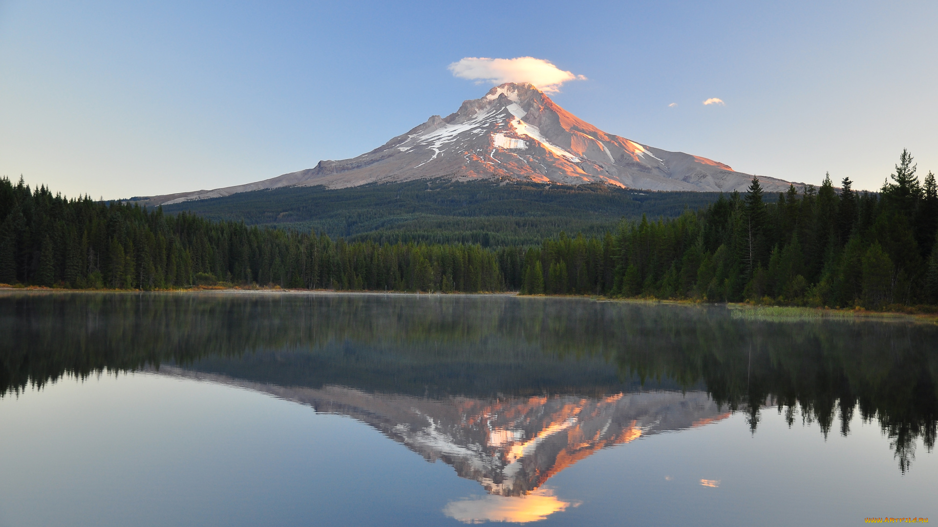 природа, реки, озера, небо, вода, отражение