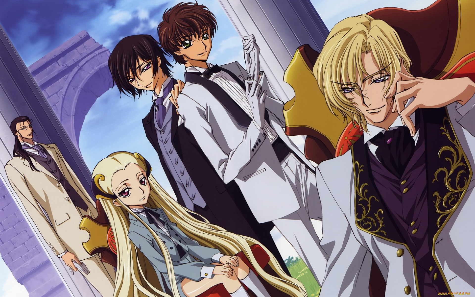 аниме, code, geass