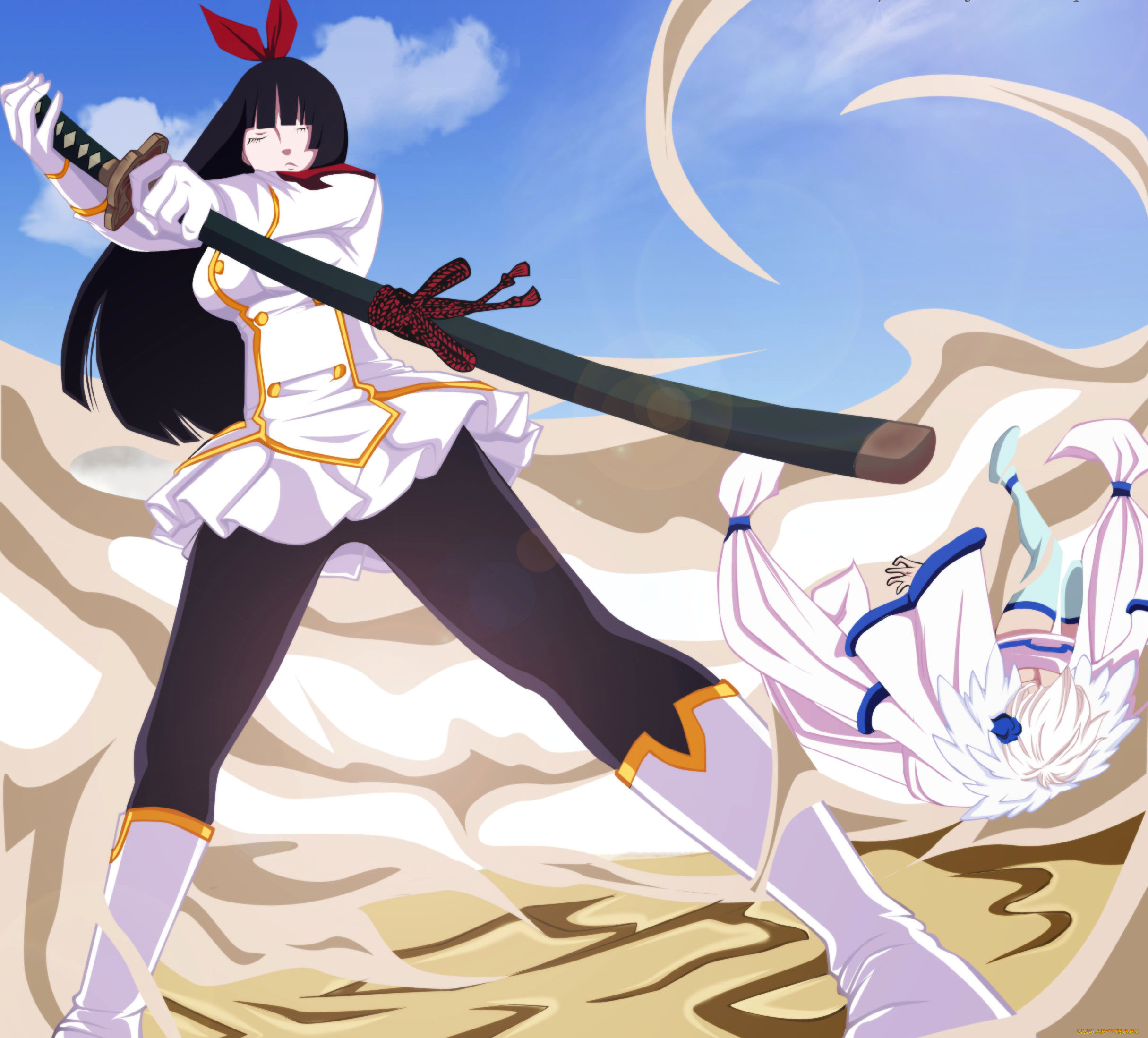 аниме, fairy, tail, mikazuchi, kagura, aguria, yukino