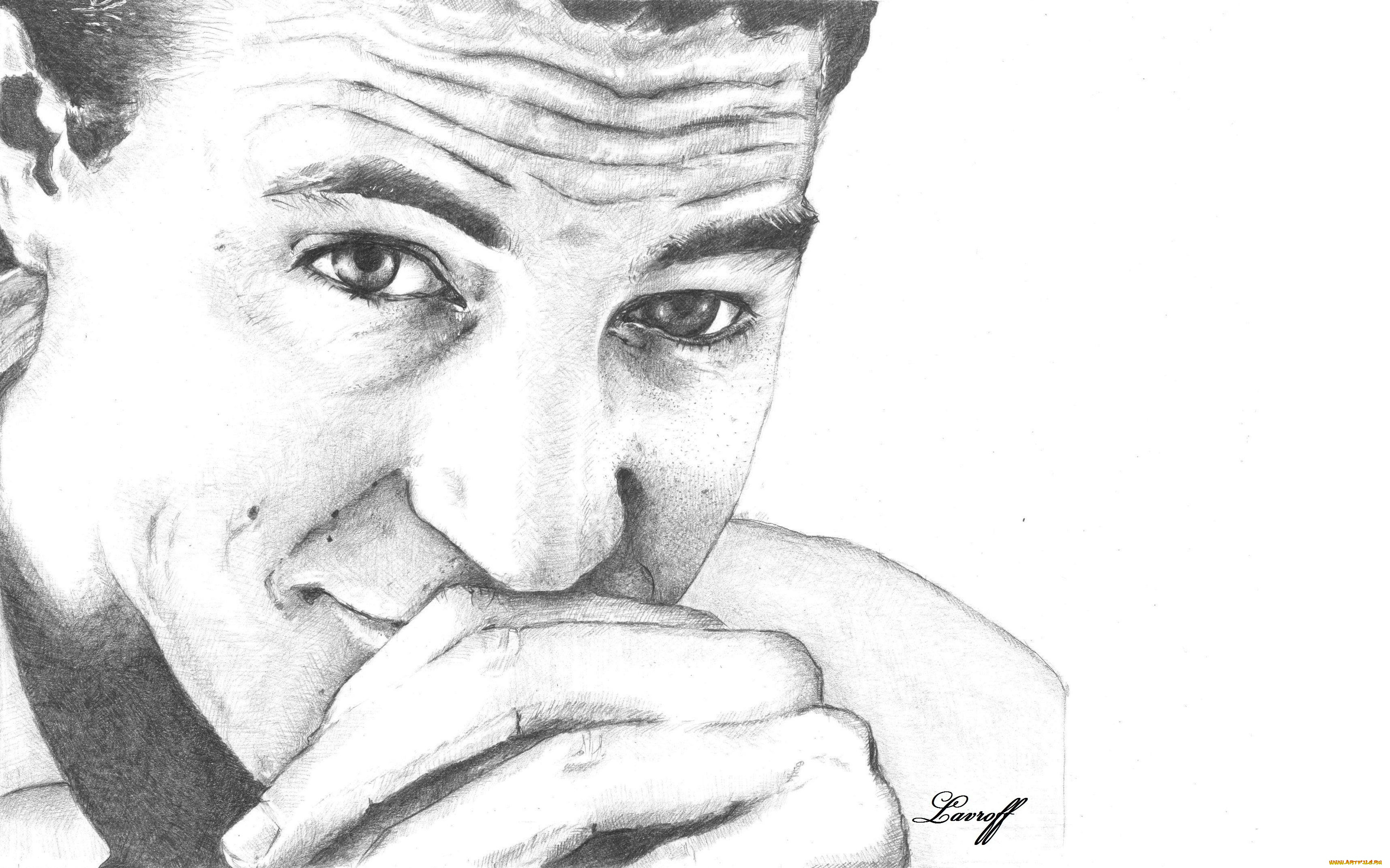 рисованные, люди, перри