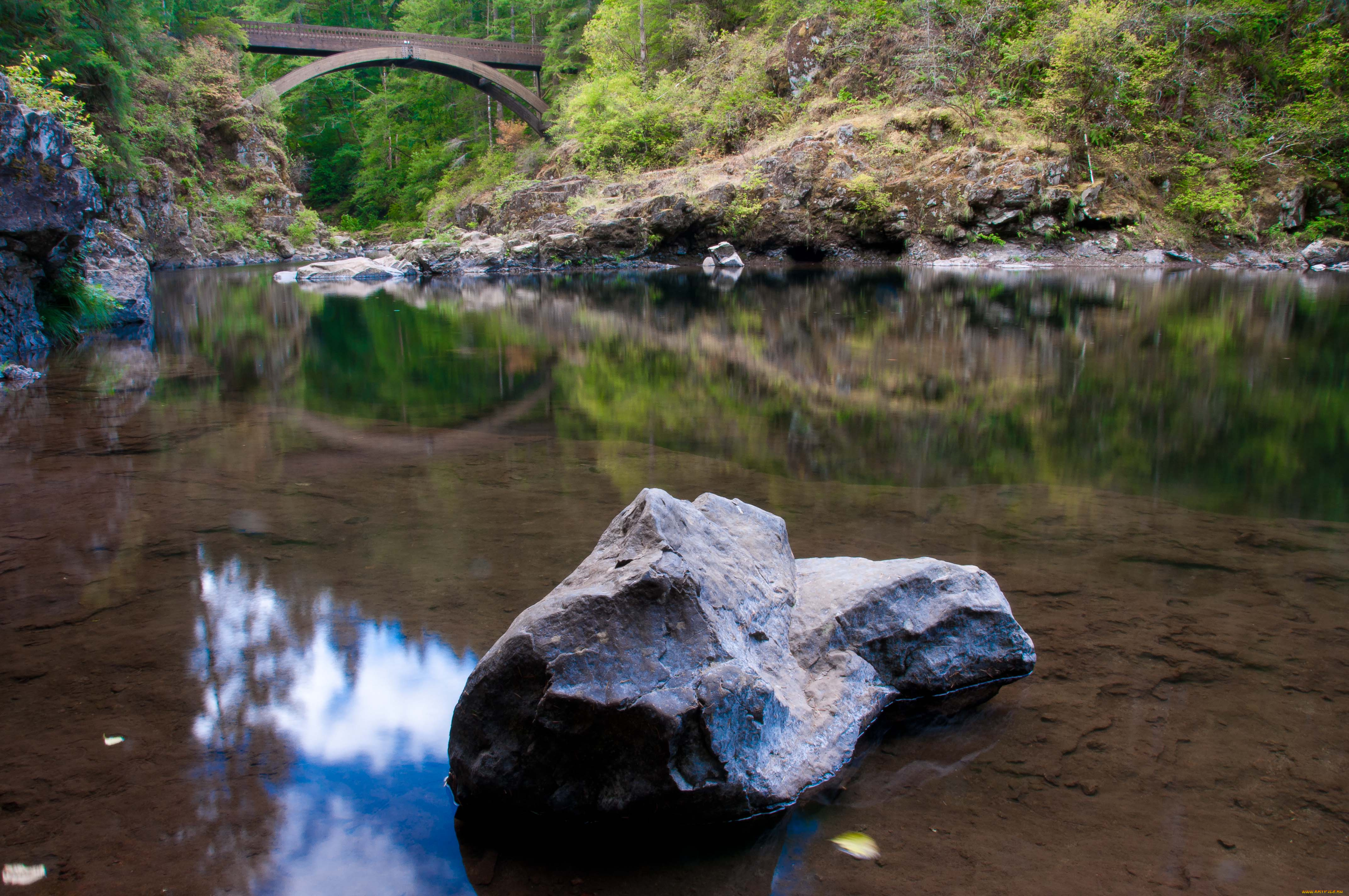 природа, реки, озера, камни