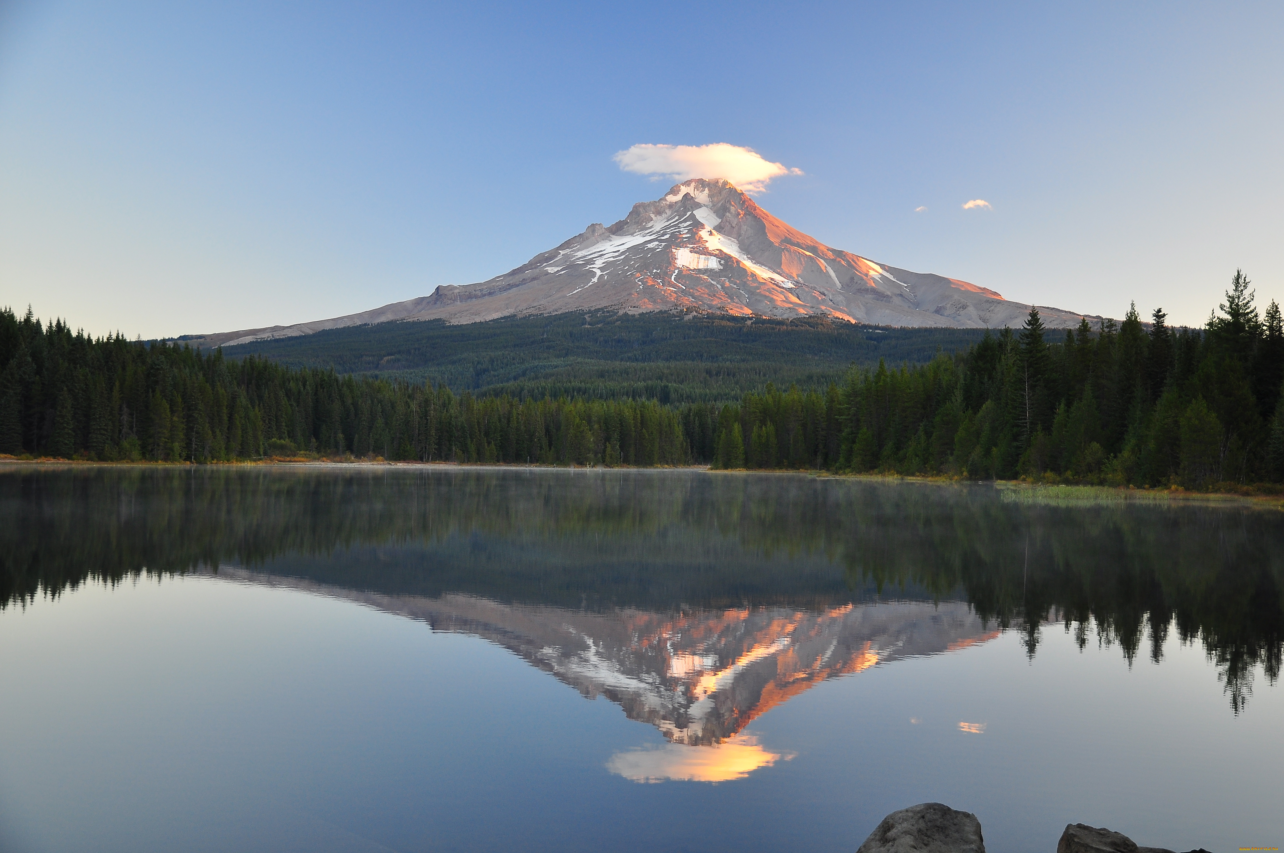 природа, реки, озера, небо, вода, отражение