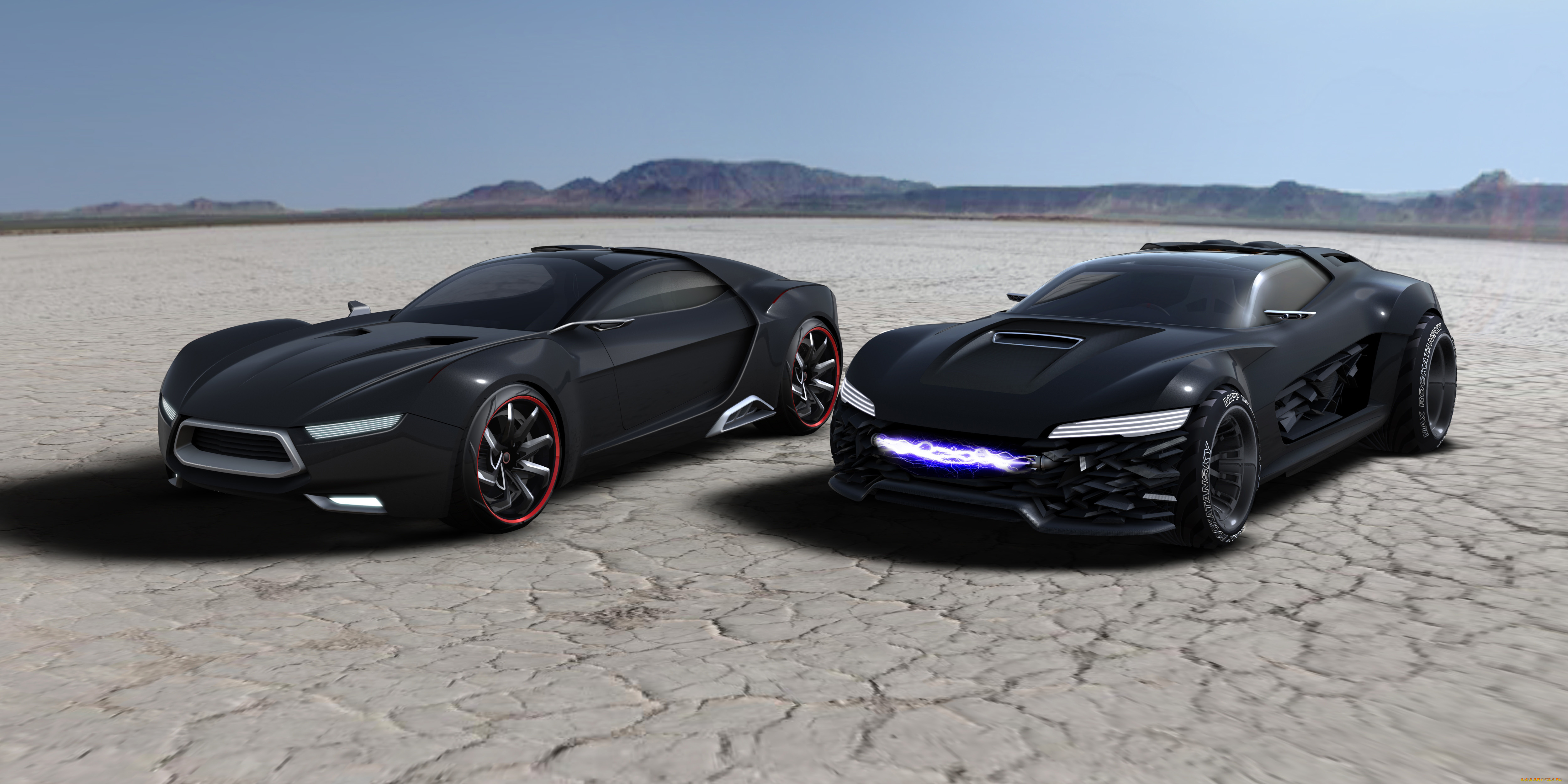 ford, mad, max, concept, автомобили, 3д