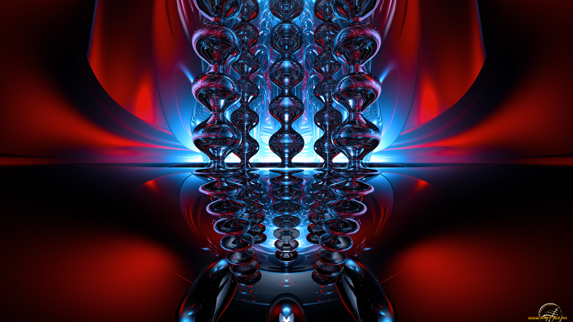 3д, графика, fractal, фракталы, фон, узор, цвета